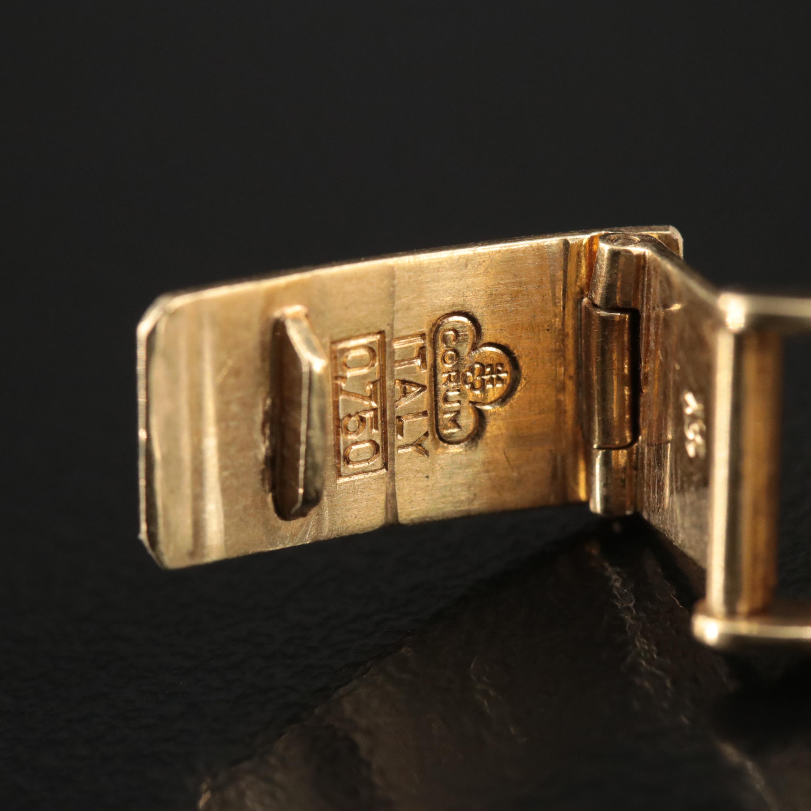 18K Corum 2.50 CTW Diamond Watch