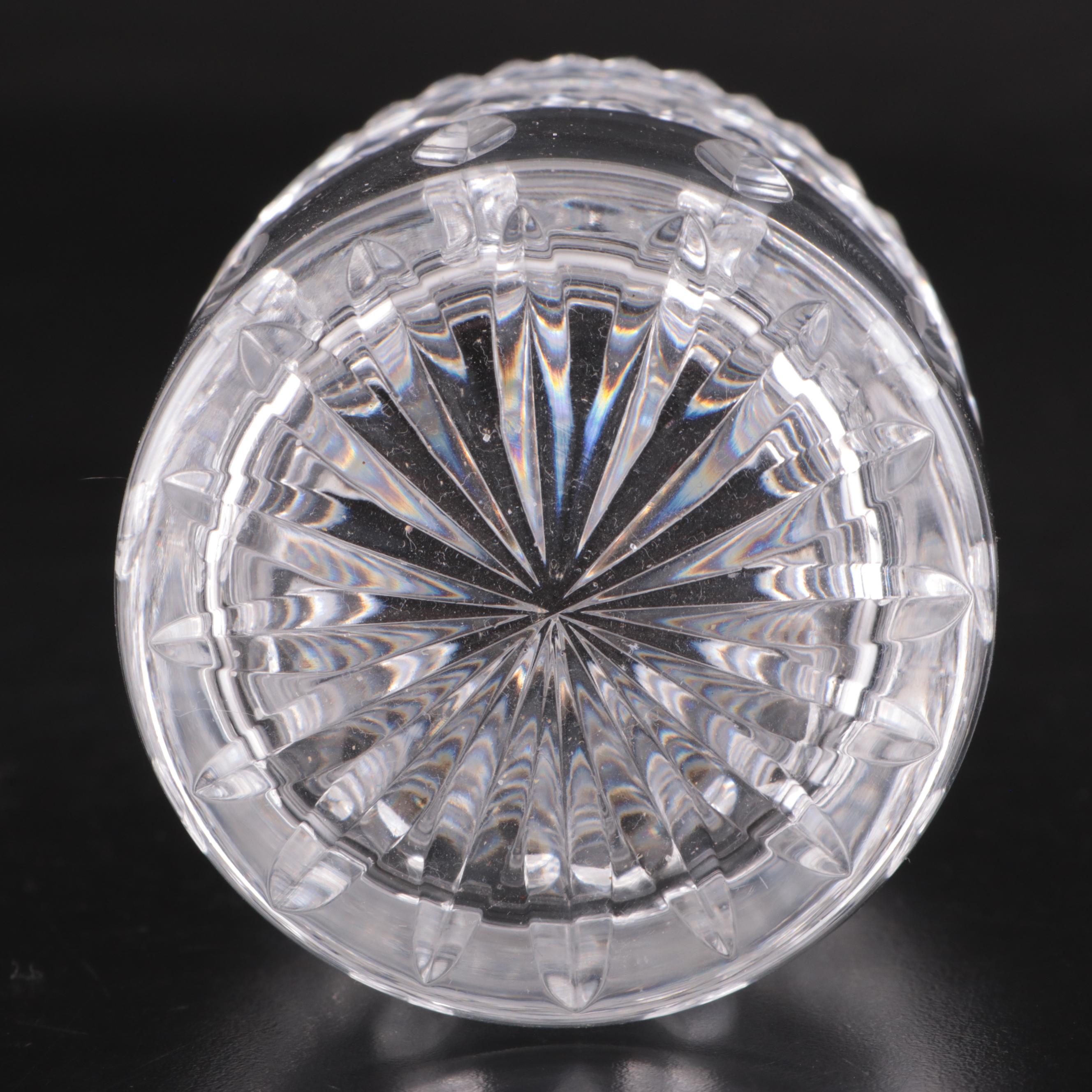 Waterford Crystal Pedestal Bowl with Crystal Candlesticks and More