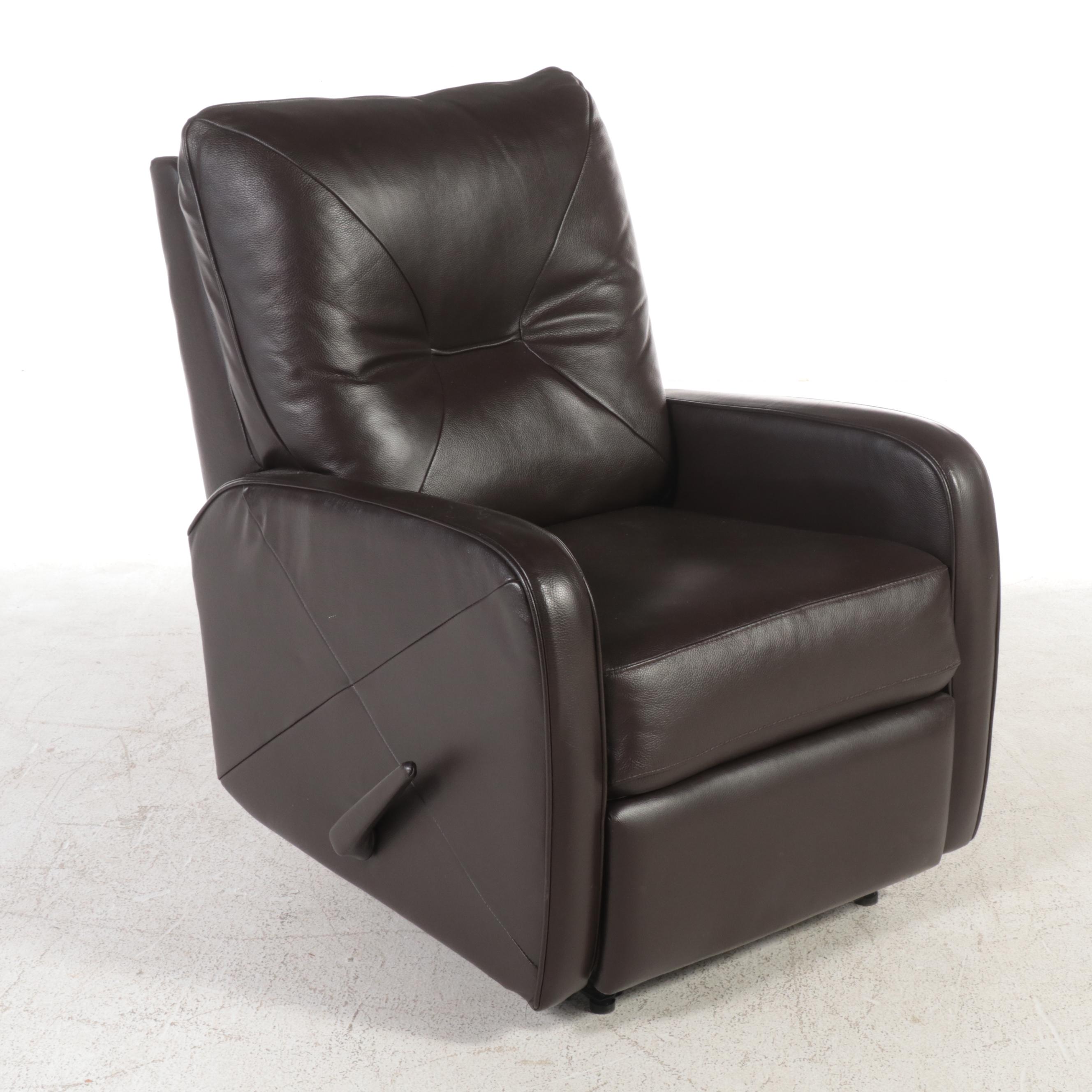 Pair of Palliser de Mexico Manual Leather Reclining Lounge Chairs EBTH