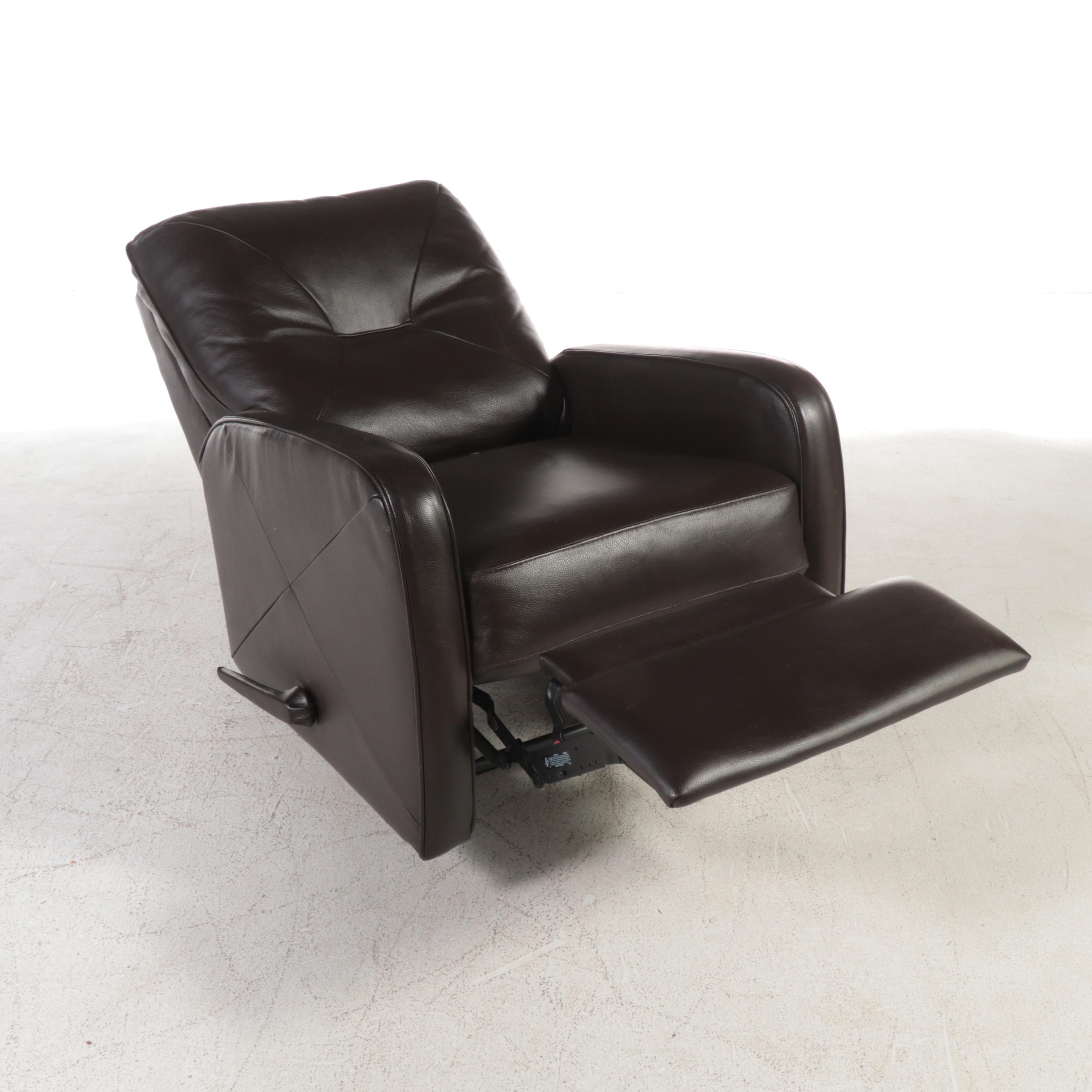 Pair of Palliser de Mexico Manual Leather Reclining Lounge Chairs EBTH