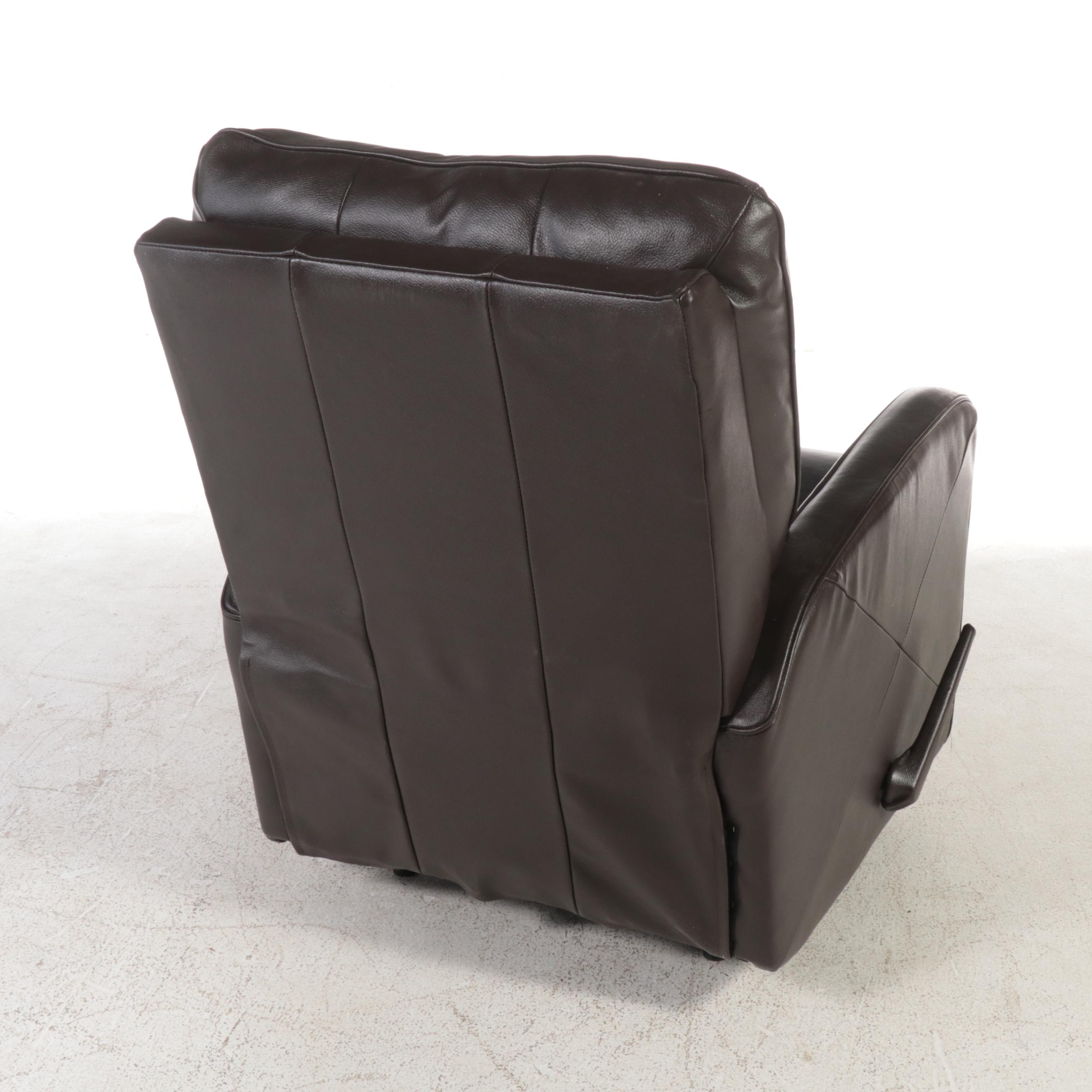 Pair of Palliser de Mexico Manual Leather Reclining Lounge Chairs EBTH