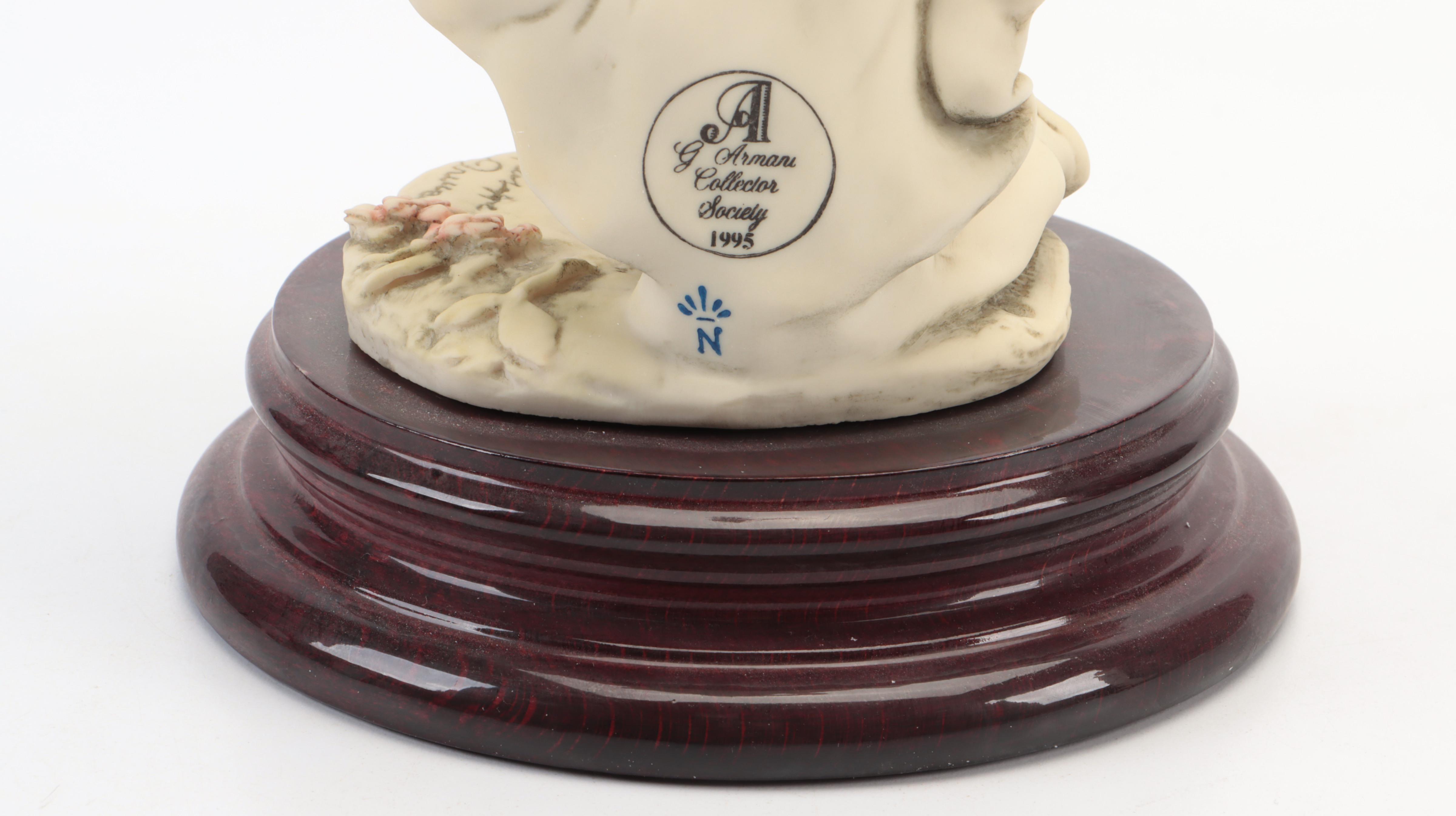 Giuseppe Armani "Melody" and "Rose" Porcelain Figurines