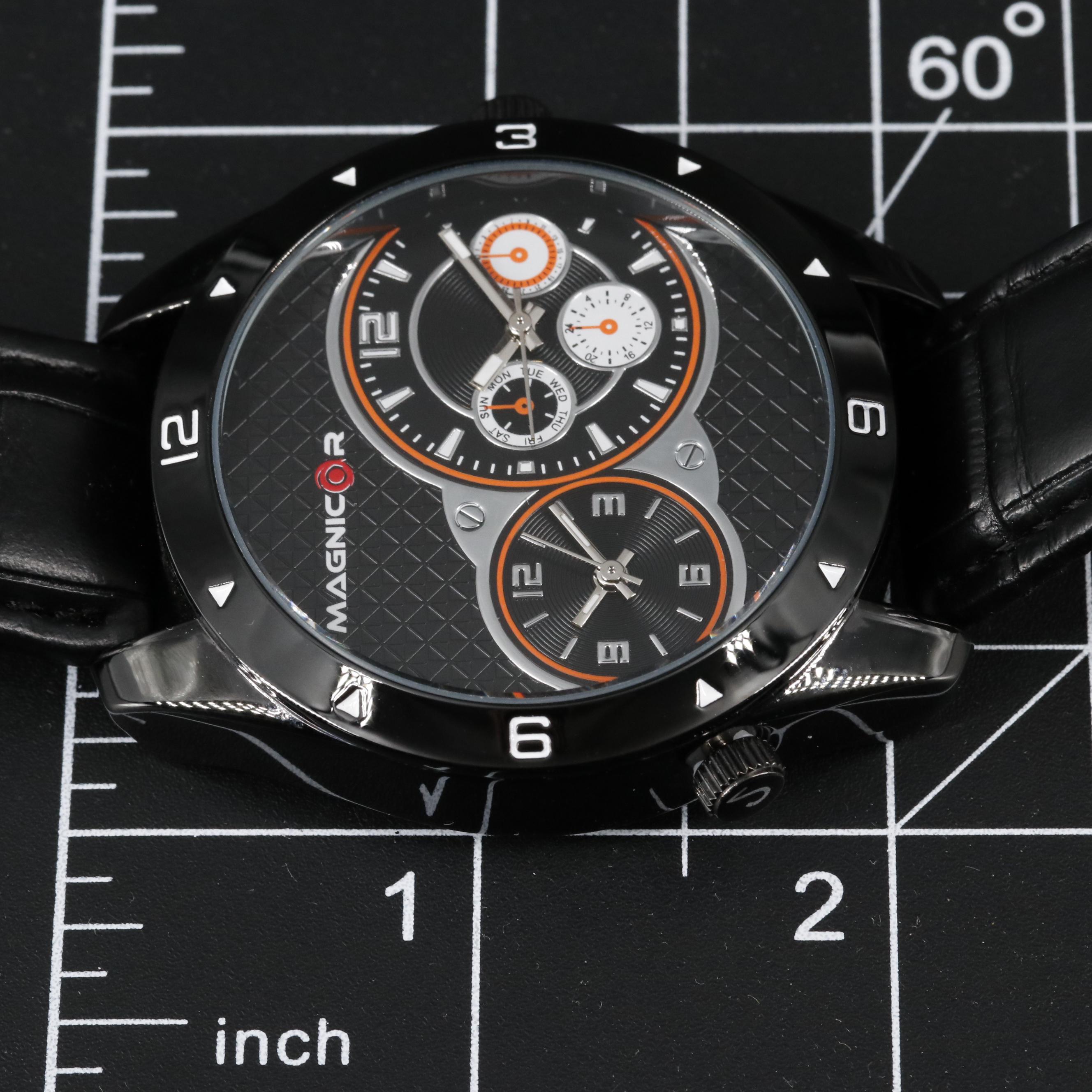 Magnicor Dual Time Zone Watch