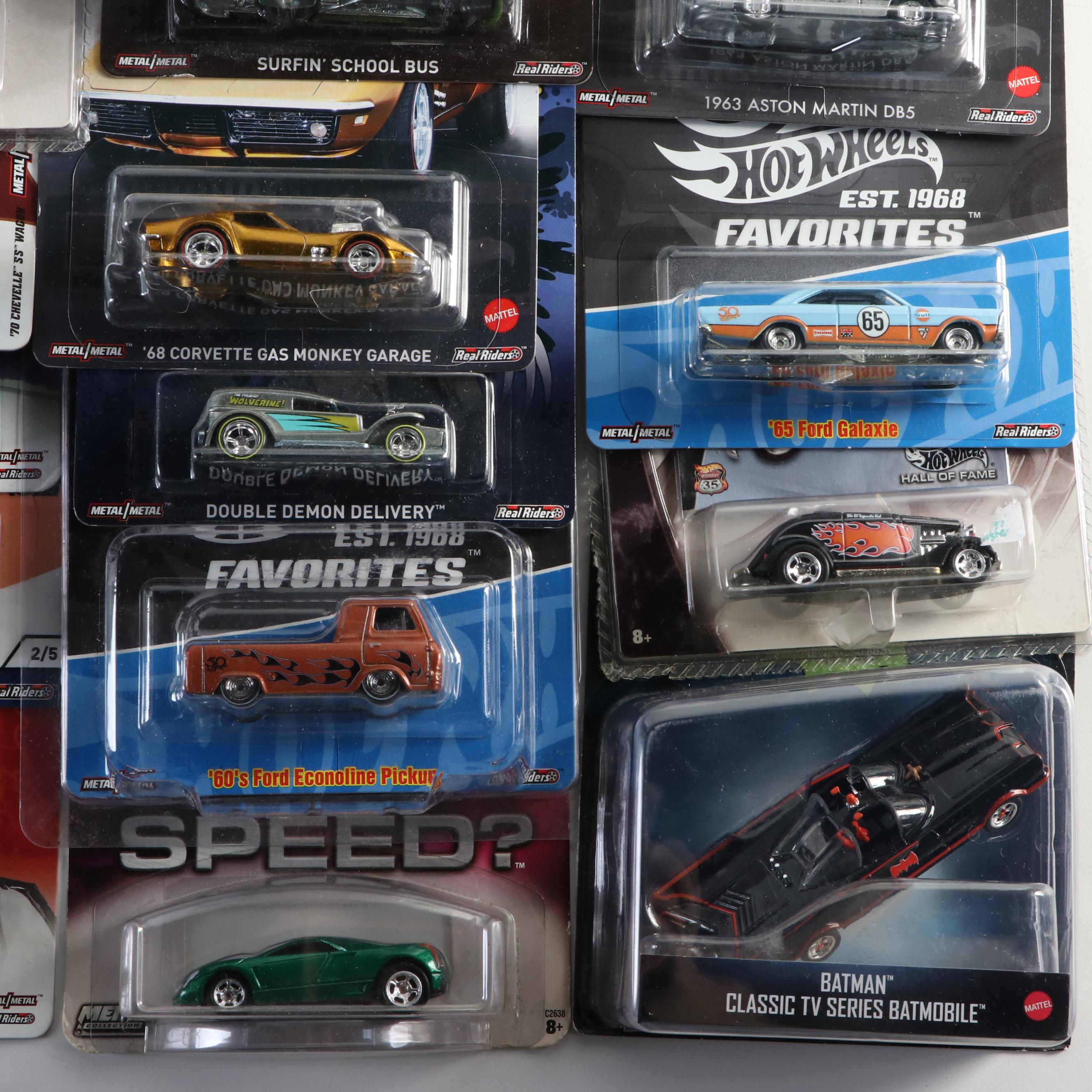Hot Wheels of Various Collections with Cinnamon Toast Crunch, Est. 1968 and More