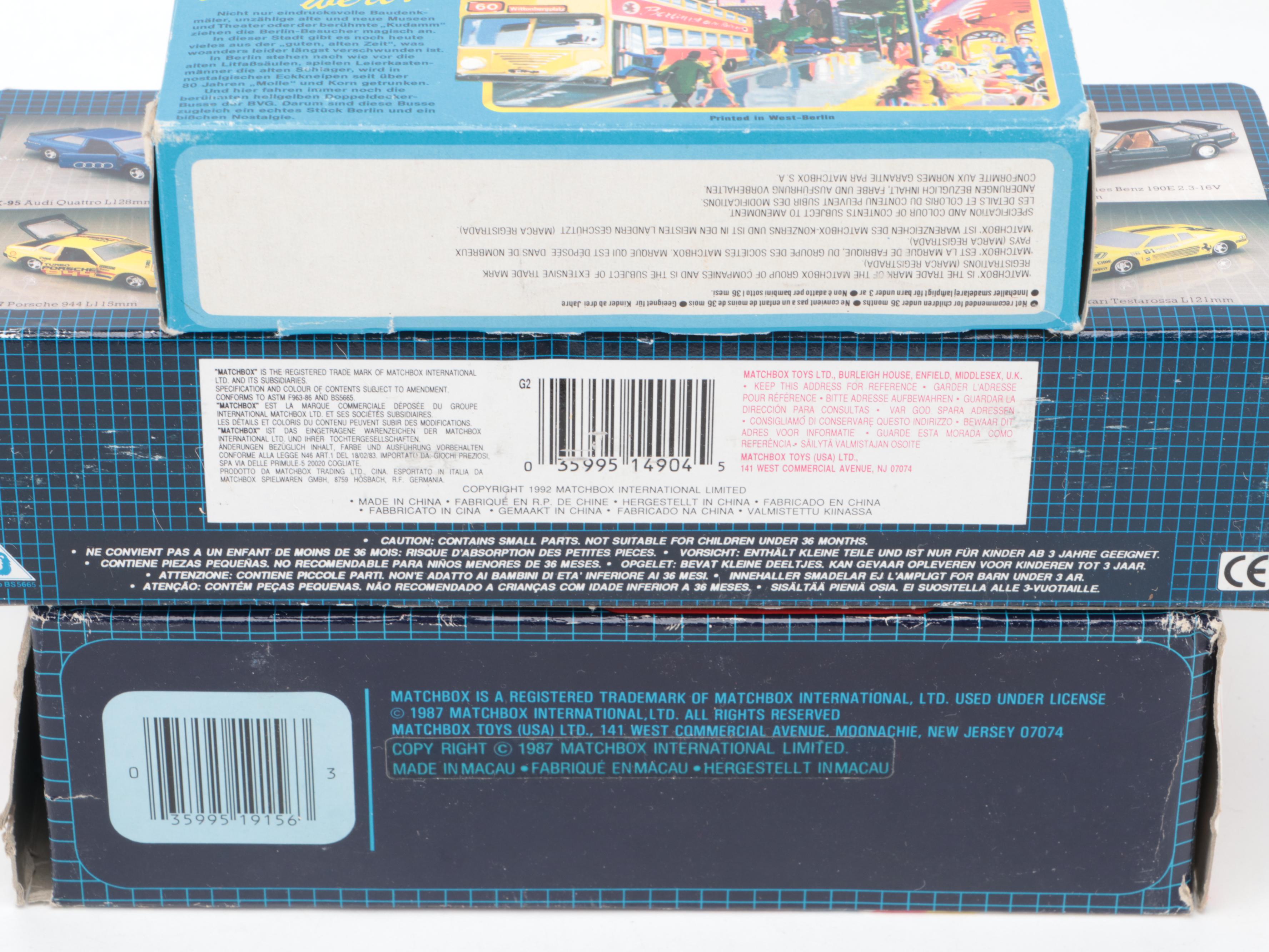 Matchbox Intl Ltd. Super Kings Diecast Fire Truck with More Diecast Vehicles