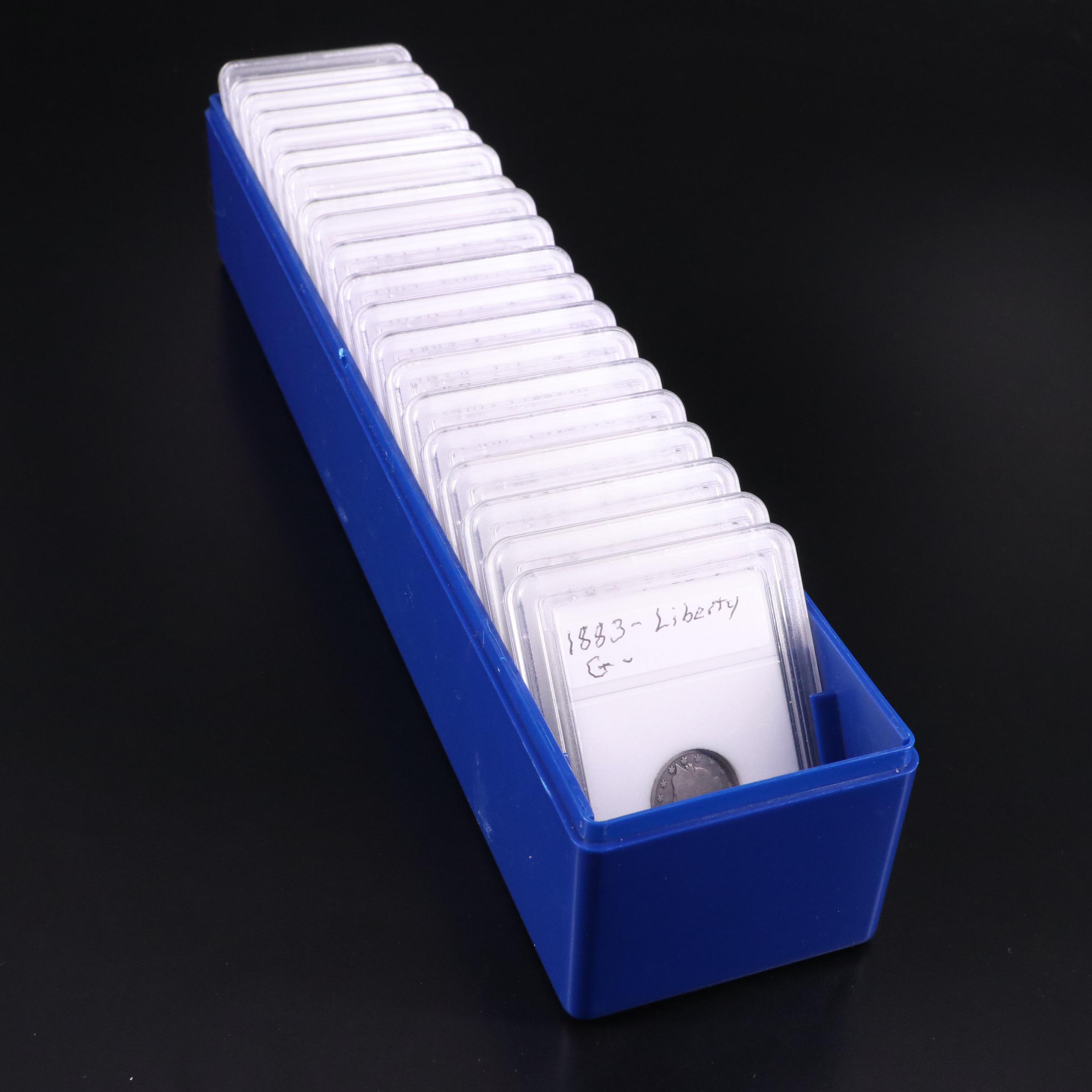 Collection of Eighty-Three Liberty Nickels