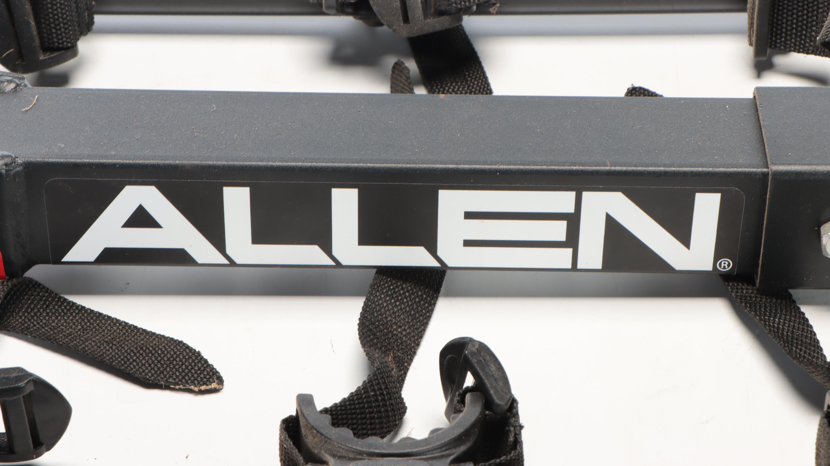 Allen Rear Trailer Hitch Bike Rack with Reese Ball Mount and Adapter