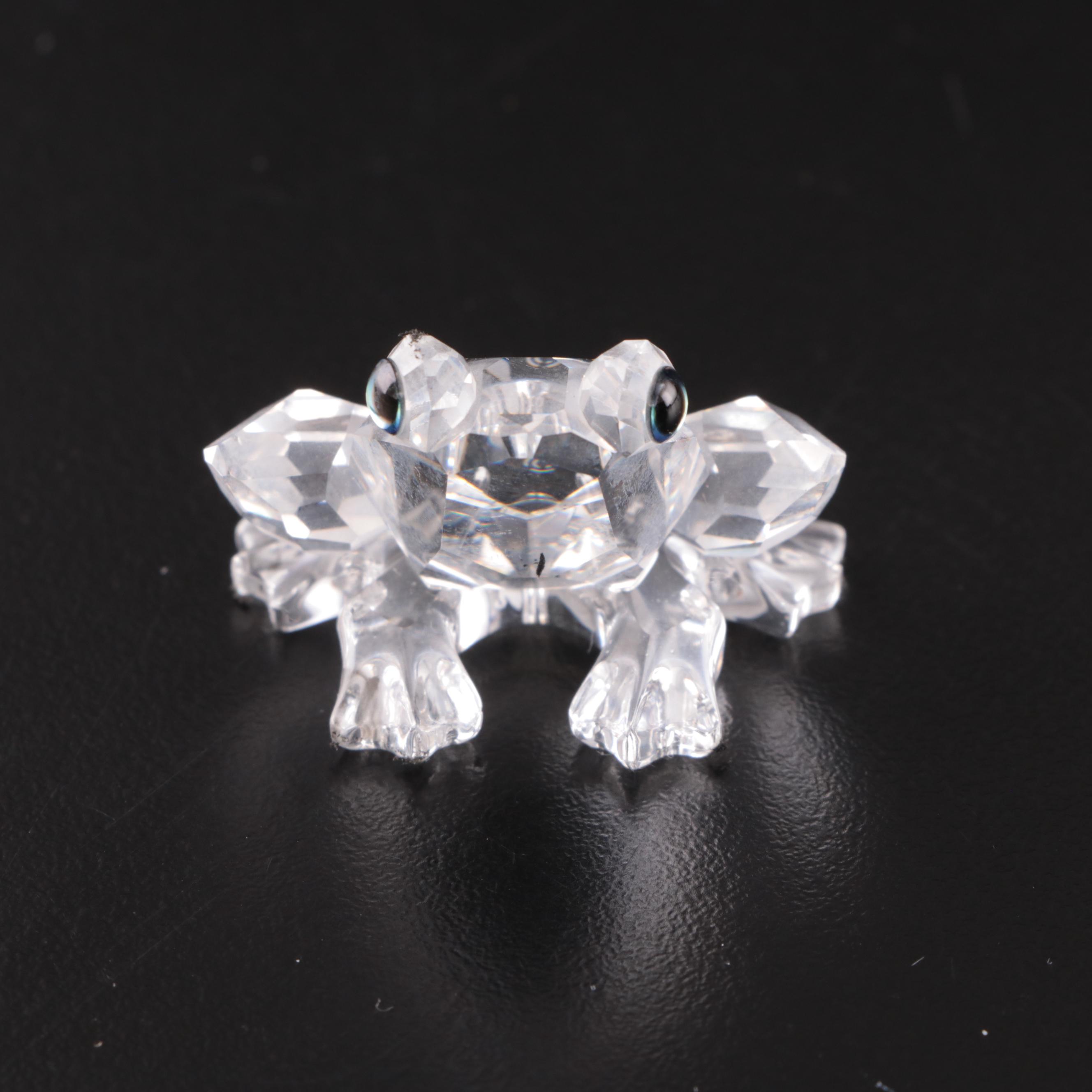 Swarovski Crystal Alligator, Pelican and Other Figurines, Late 20th Century