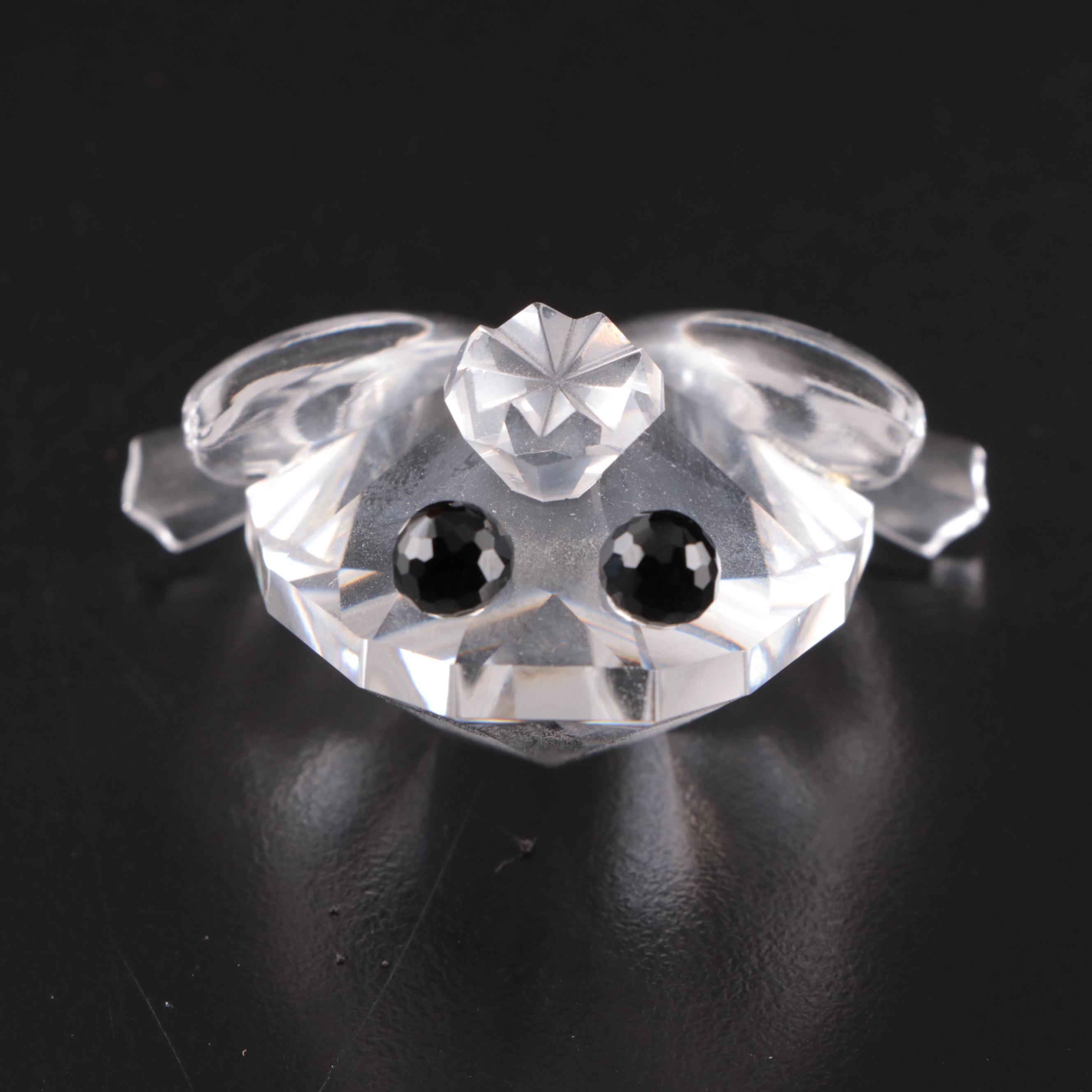 Swarovski Crystal Alligator, Pelican and Other Figurines, Late 20th Century