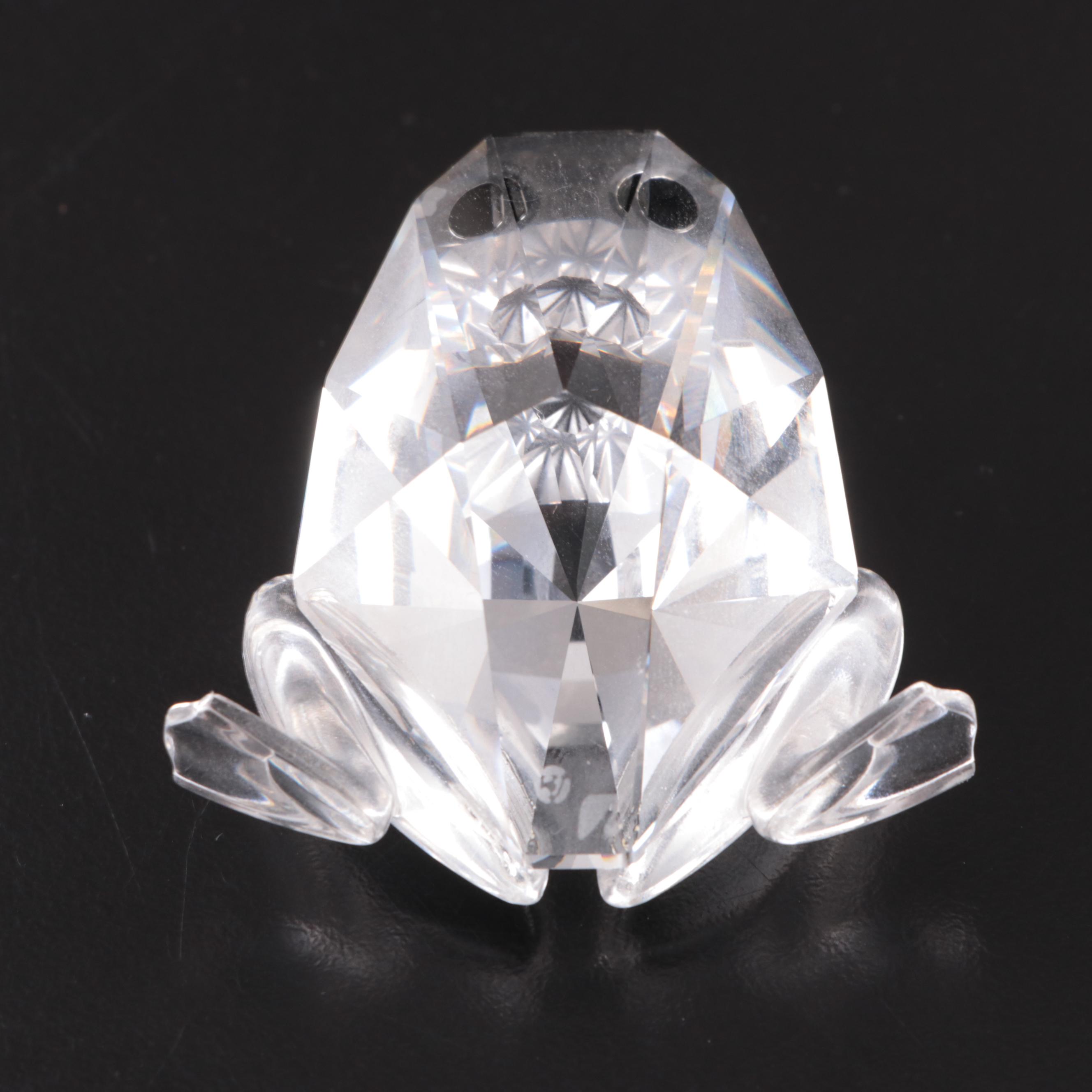 Swarovski Crystal Alligator, Pelican and Other Figurines, Late 20th Century