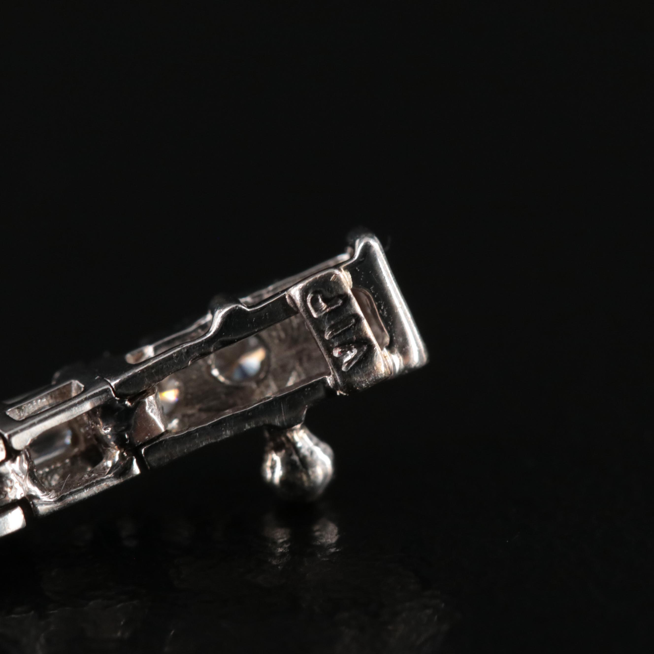 18K 1.90 CTW Diamond Line Bracelet