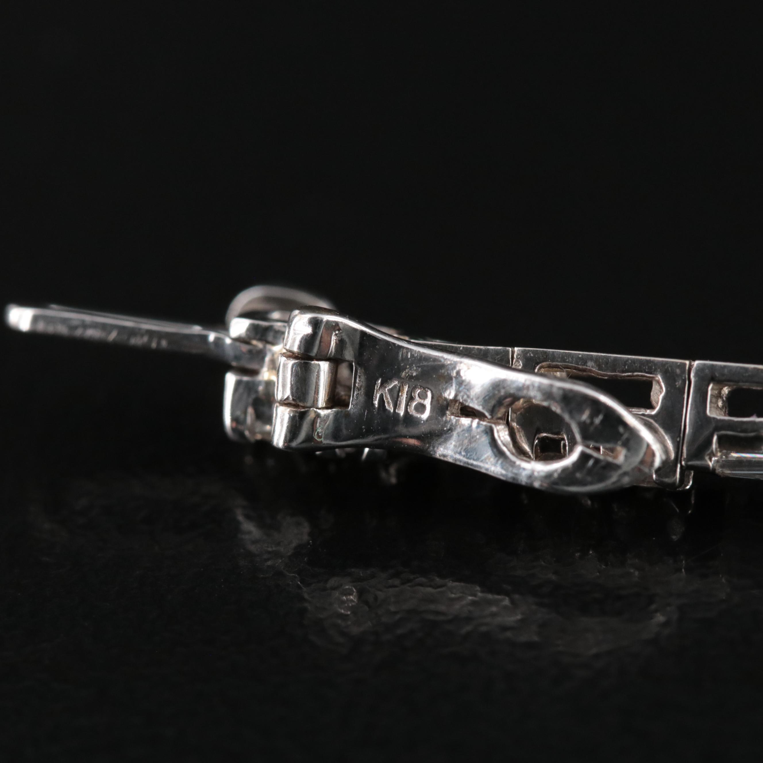 18K 1.90 CTW Diamond Line Bracelet