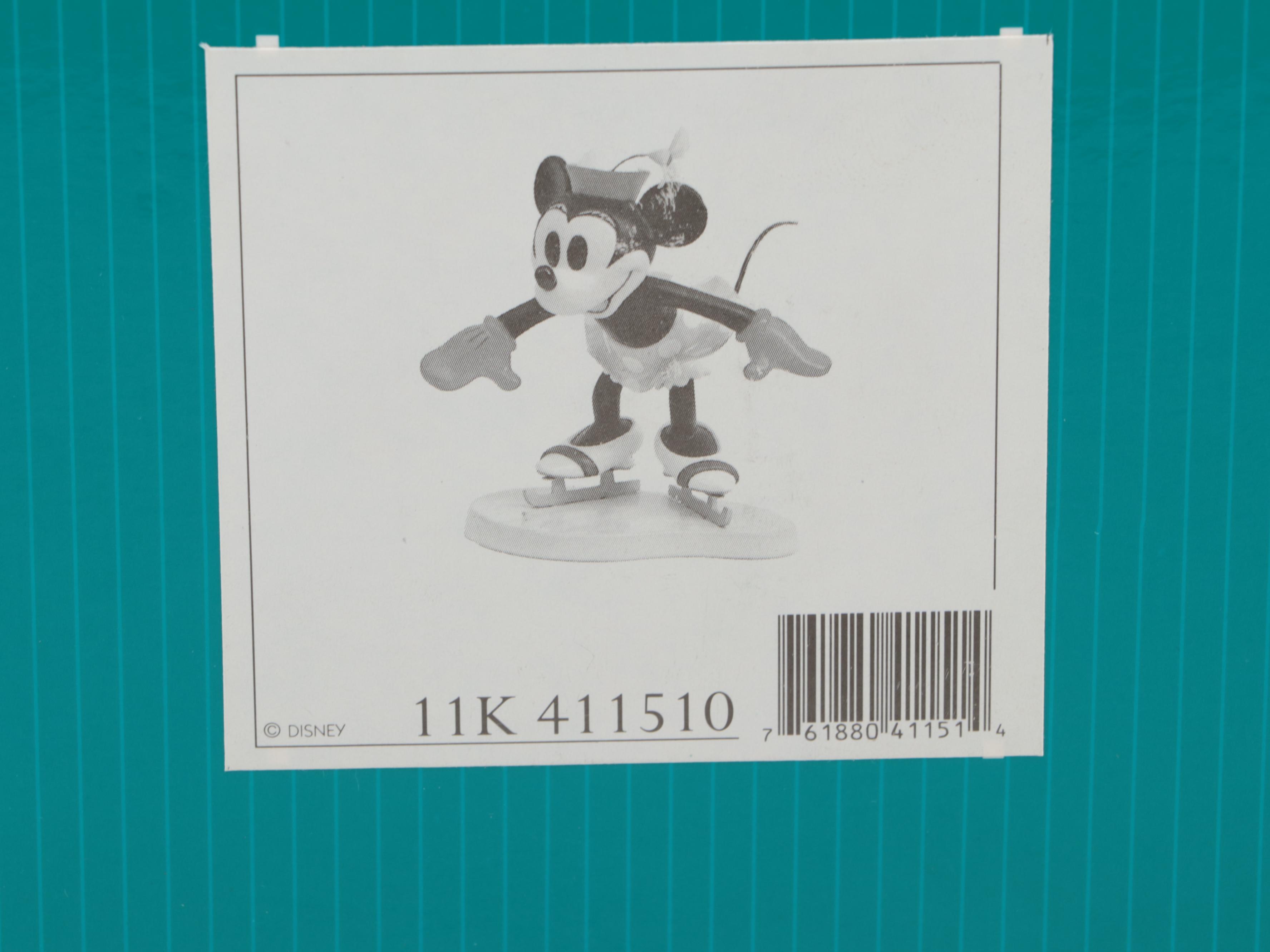 Walt Disney Classics Collection "On Ice" Porcelain Figurines