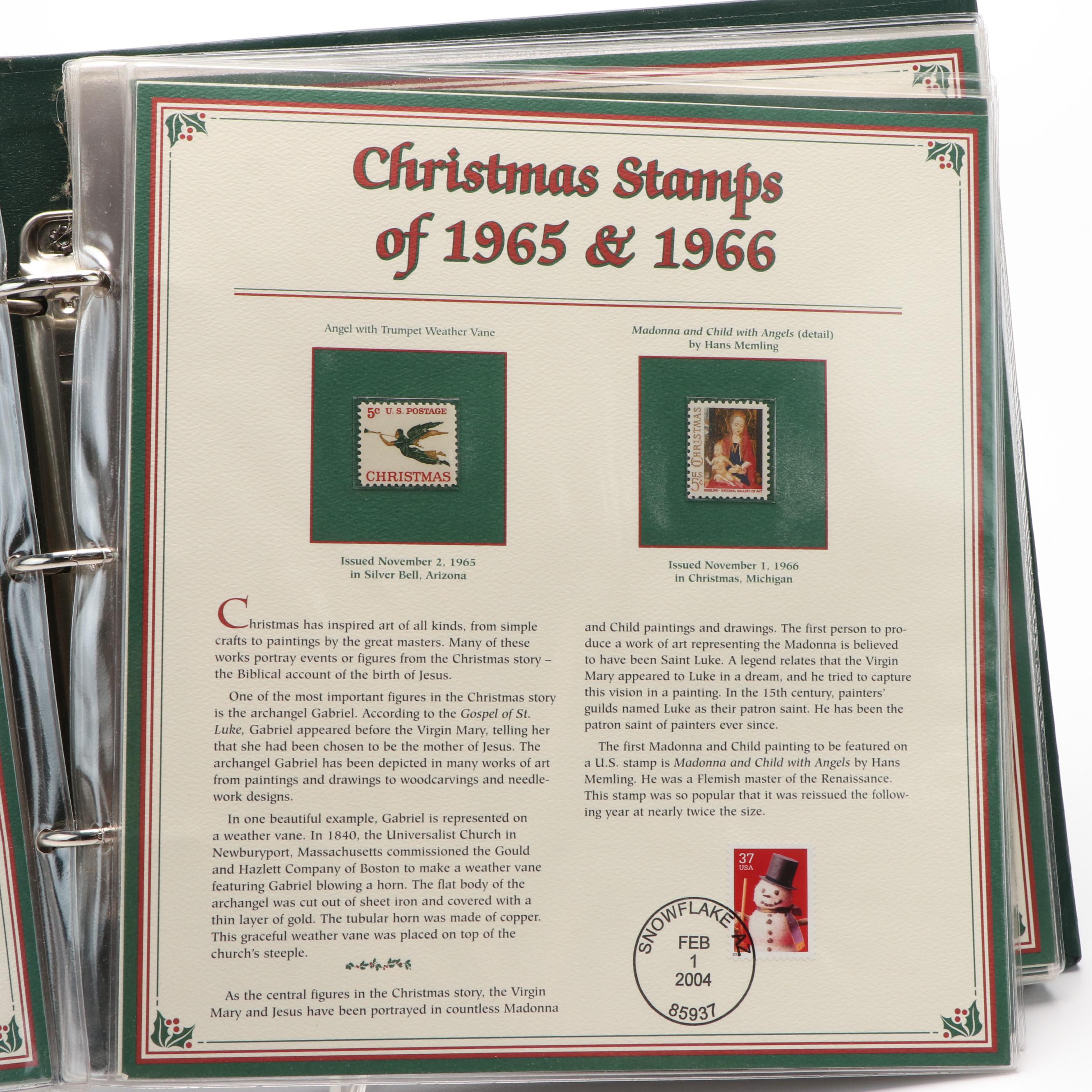 Four Albums With United States and World Commemorative Stamps and Postal Covers