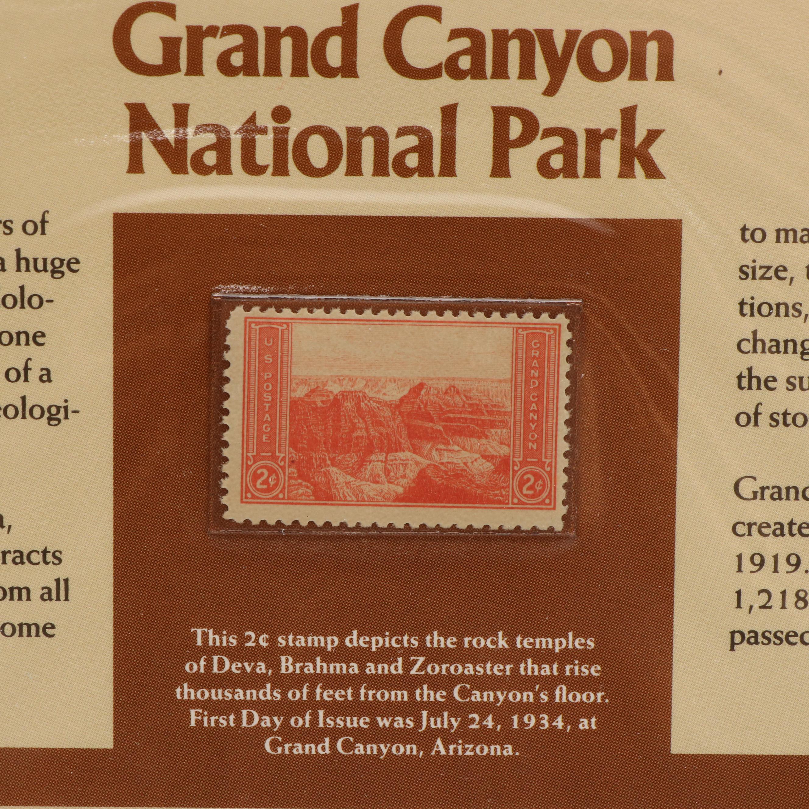 Four Albums With United States and World Commemorative Stamps and Postal Covers