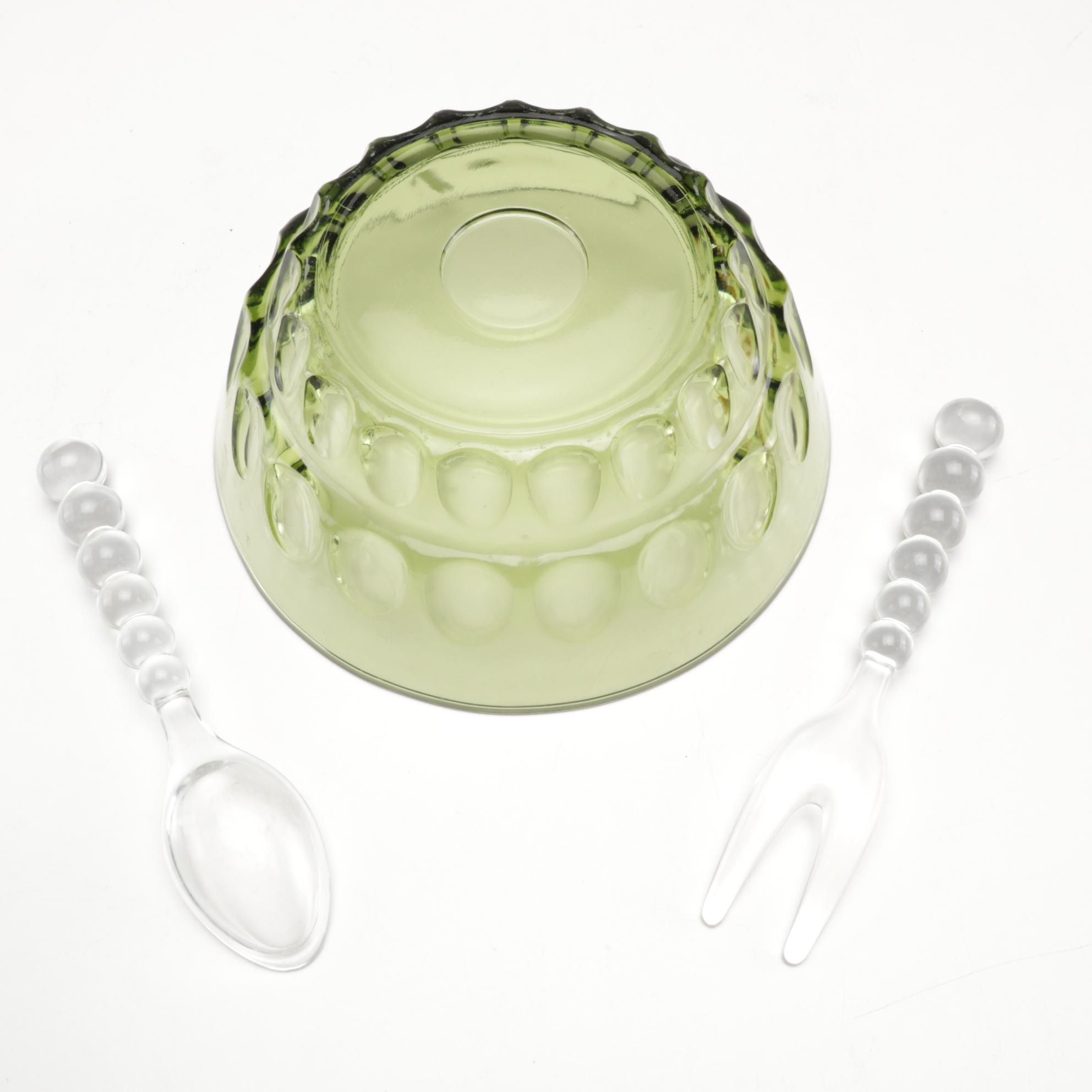 Anchor Hocking "Georgian" Amber Glasses, Pyrex, Hazel Atlas and More Kitchen