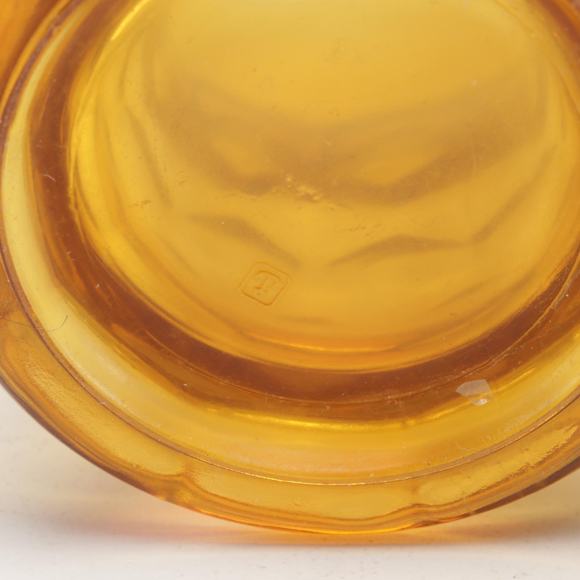 Anchor Hocking "Georgian" Amber Glasses, Pyrex, Hazel Atlas and More Kitchen