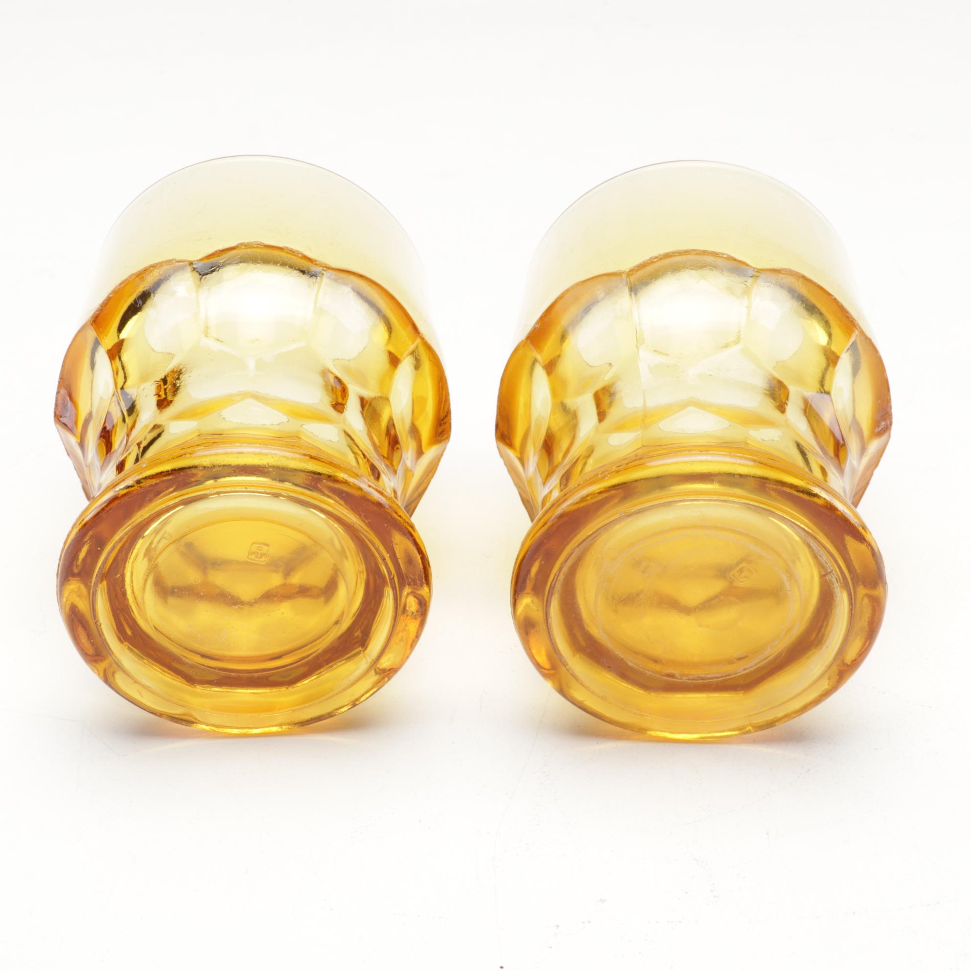 Anchor Hocking "Georgian" Amber Glasses, Pyrex, Hazel Atlas and More Kitchen