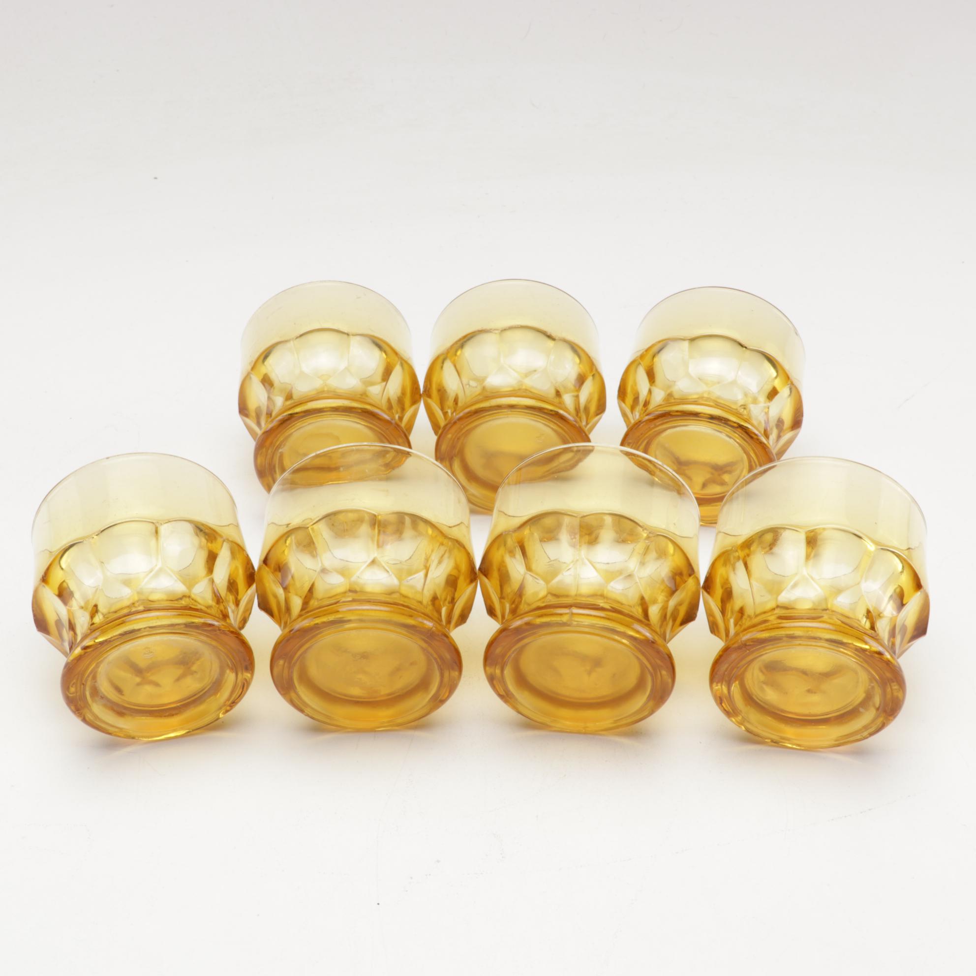 Anchor Hocking "Georgian" Amber Glasses, Pyrex, Hazel Atlas and More Kitchen