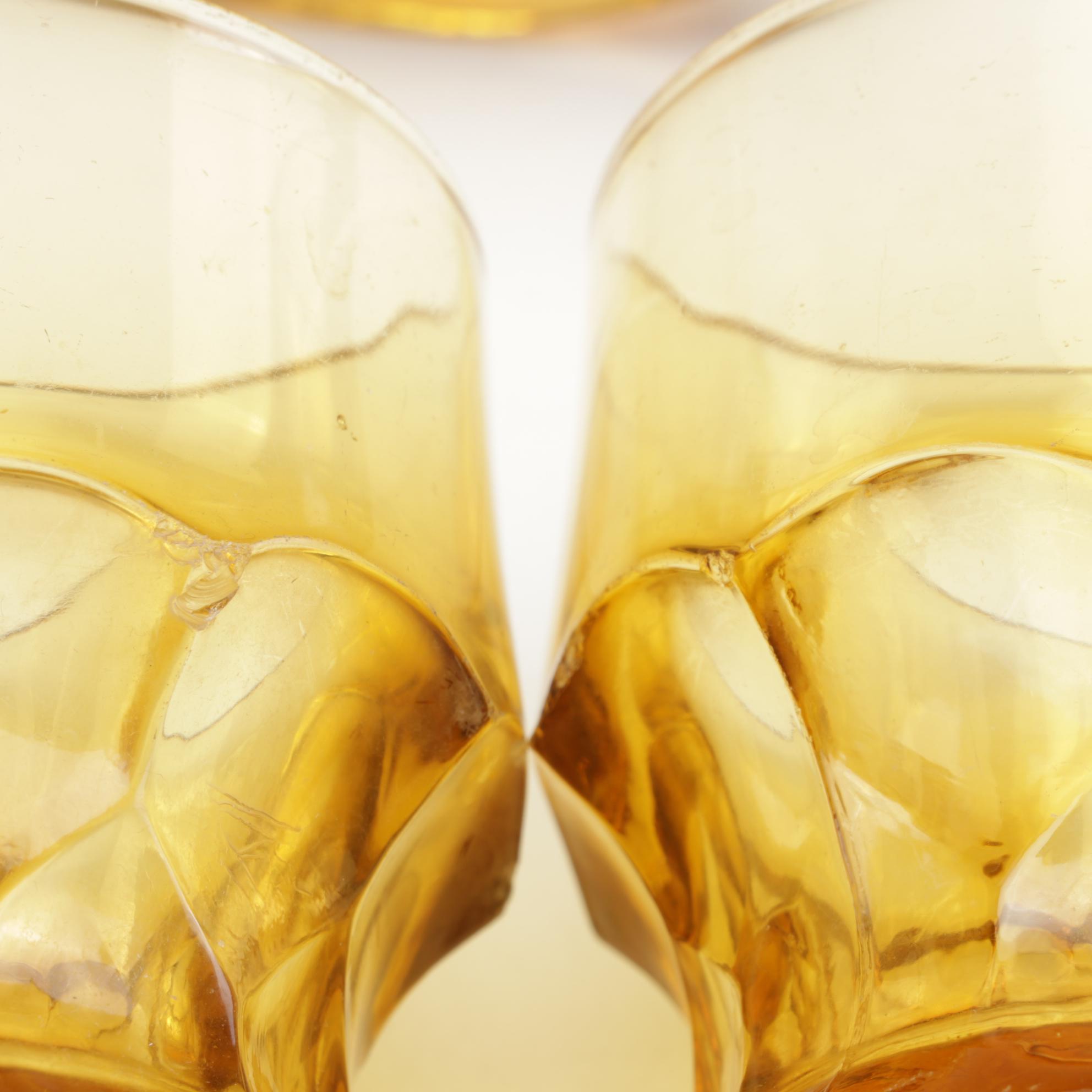 Anchor Hocking "Georgian" Amber Glasses, Pyrex, Hazel Atlas and More Kitchen