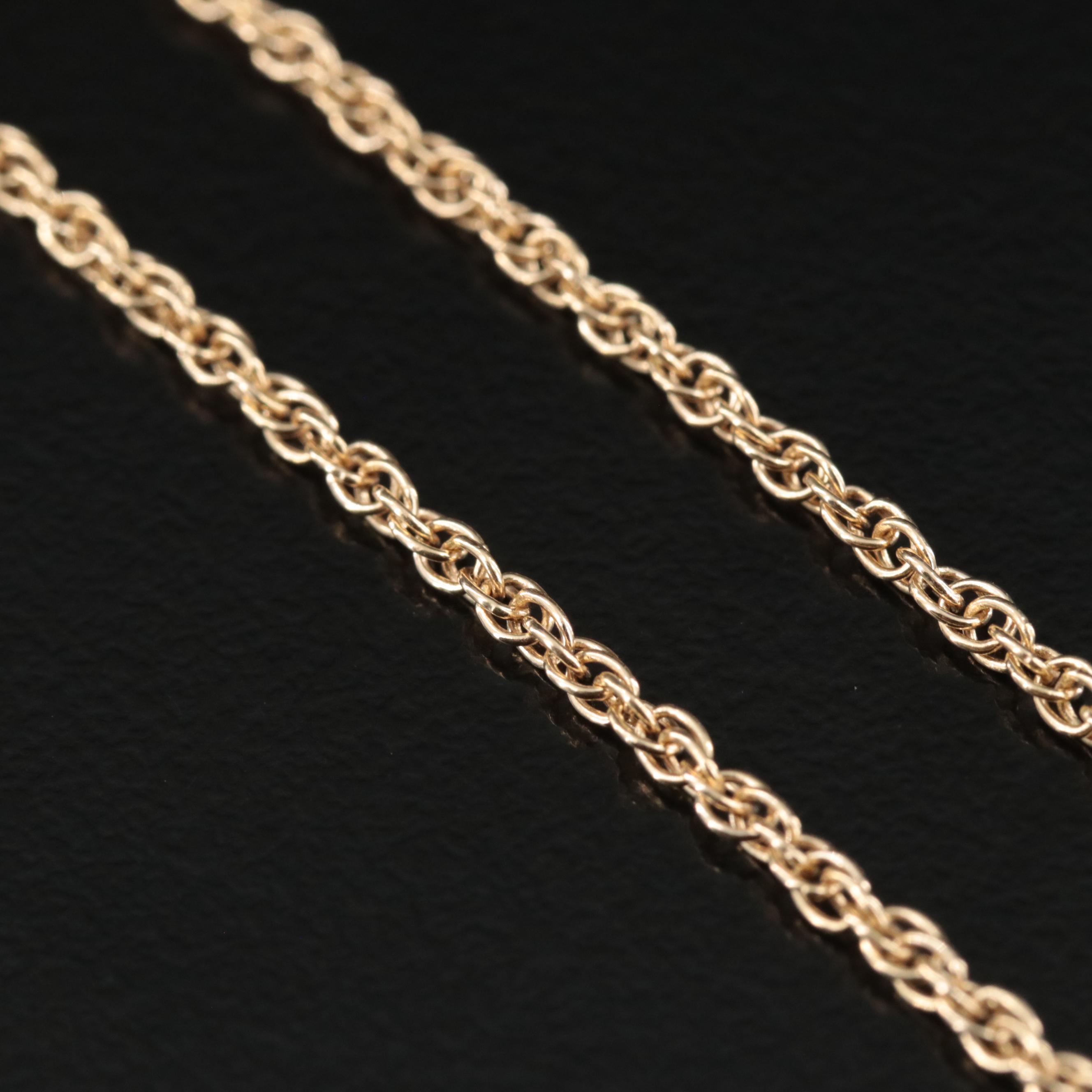 18K Singapore Chain Necklace