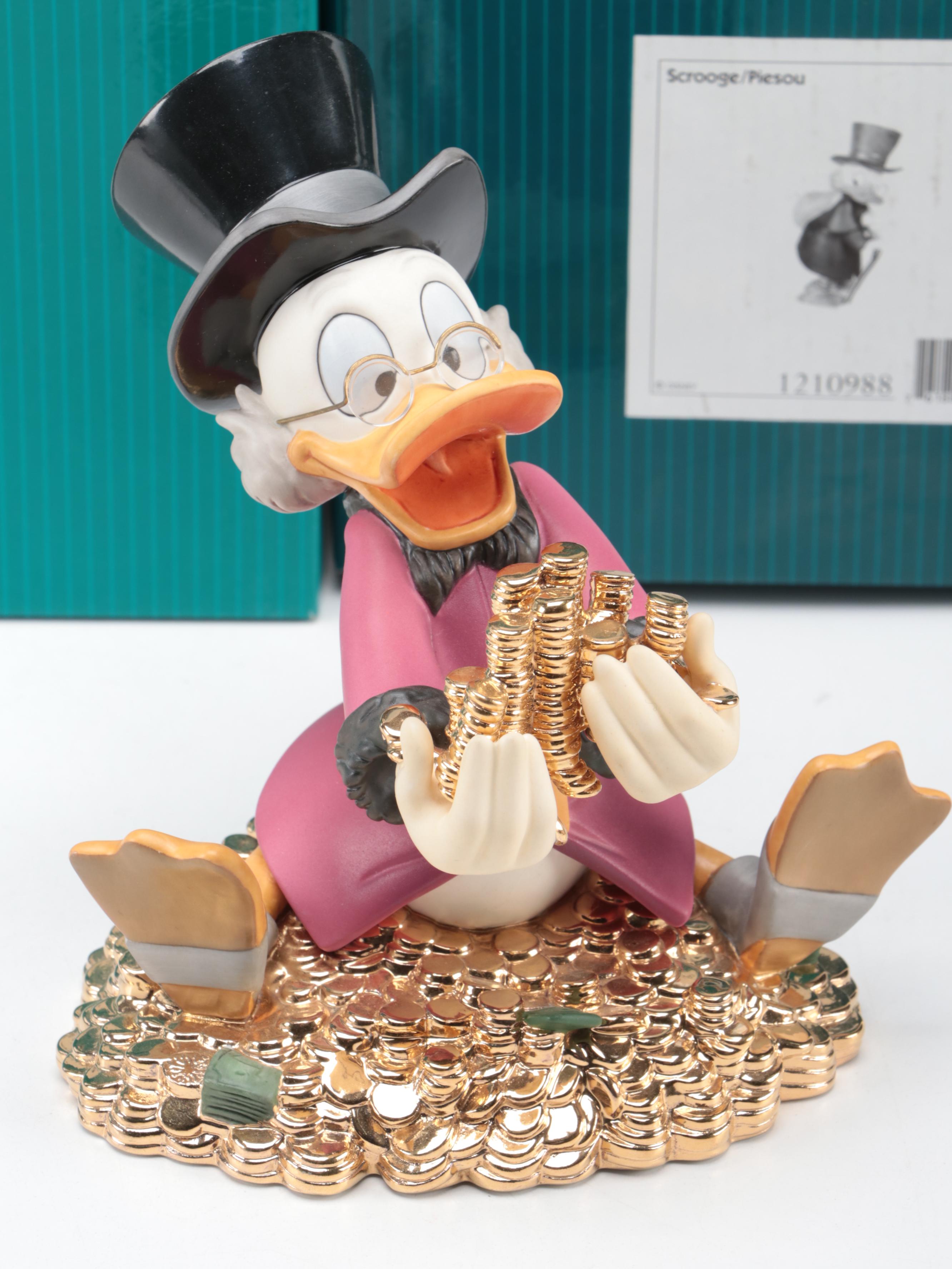Walt Disney Classics Collection Mickey Mouse, Scrooge McDuck, and More Figurines