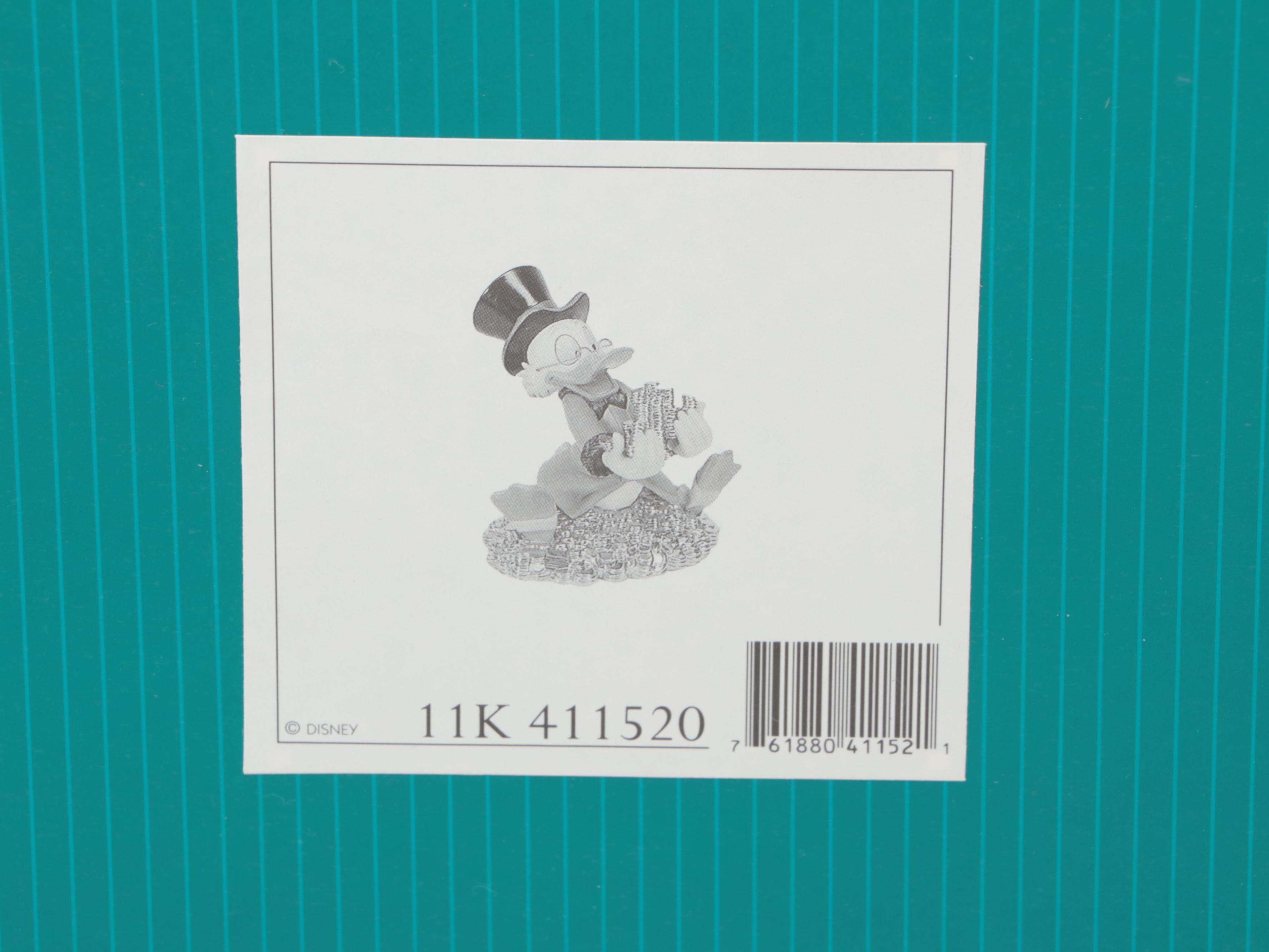 Walt Disney Classics Collection Mickey Mouse, Scrooge McDuck, and More Figurines