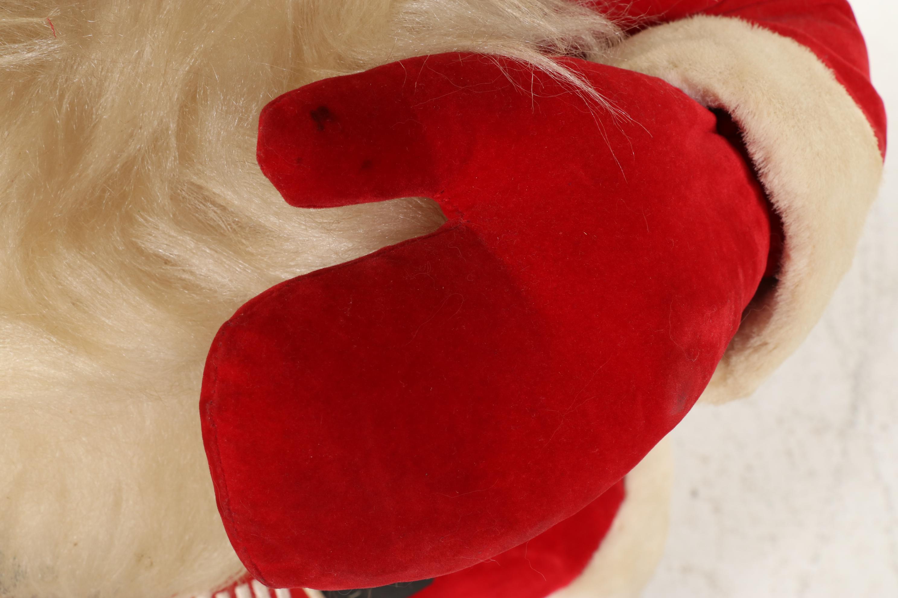 Howard Gale Store 7-Up Display Santa Claus, Candy Cane Box, and Tree Stand