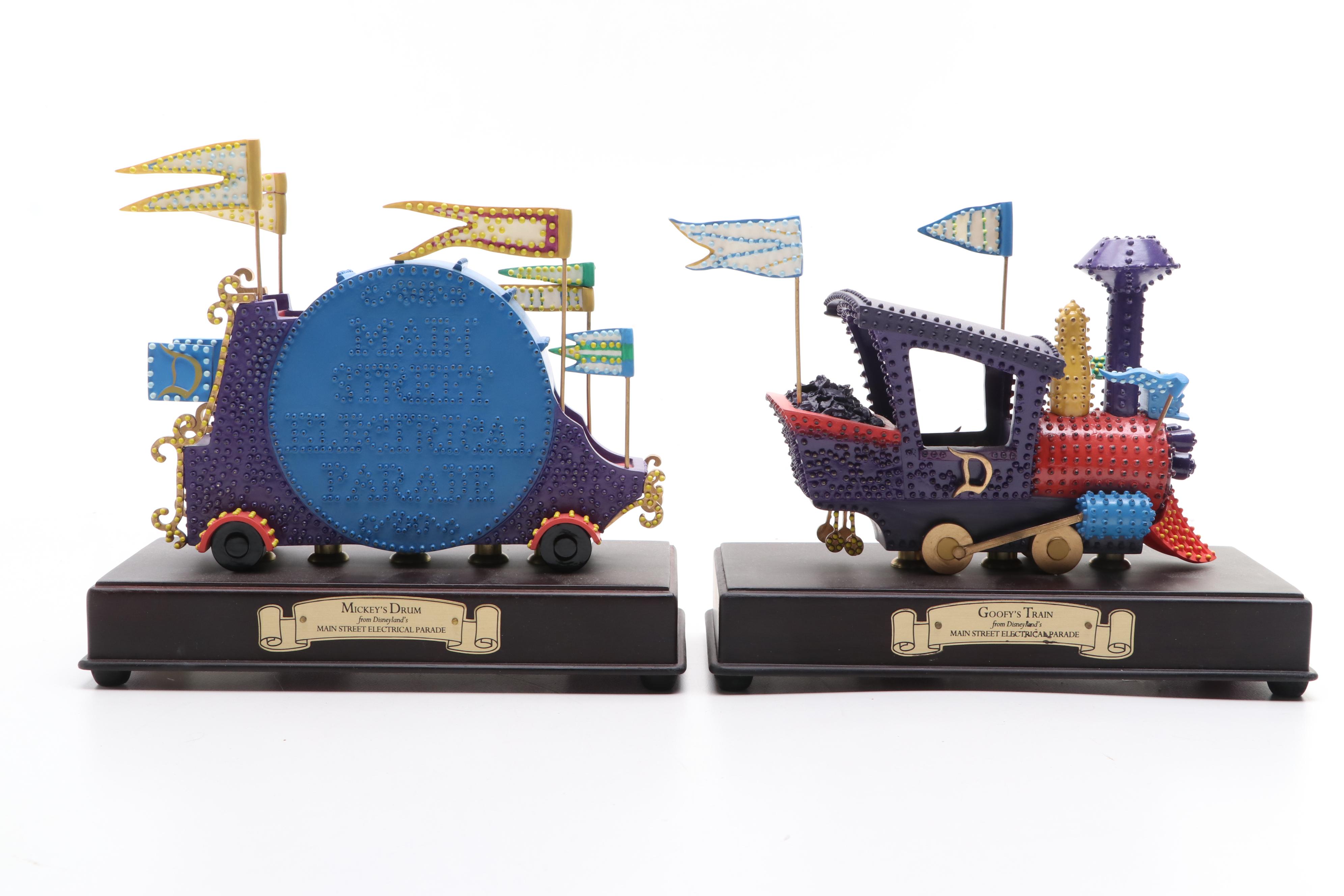 Walt Disney Classics Collection "Main Street Electrical Parade" Figurines