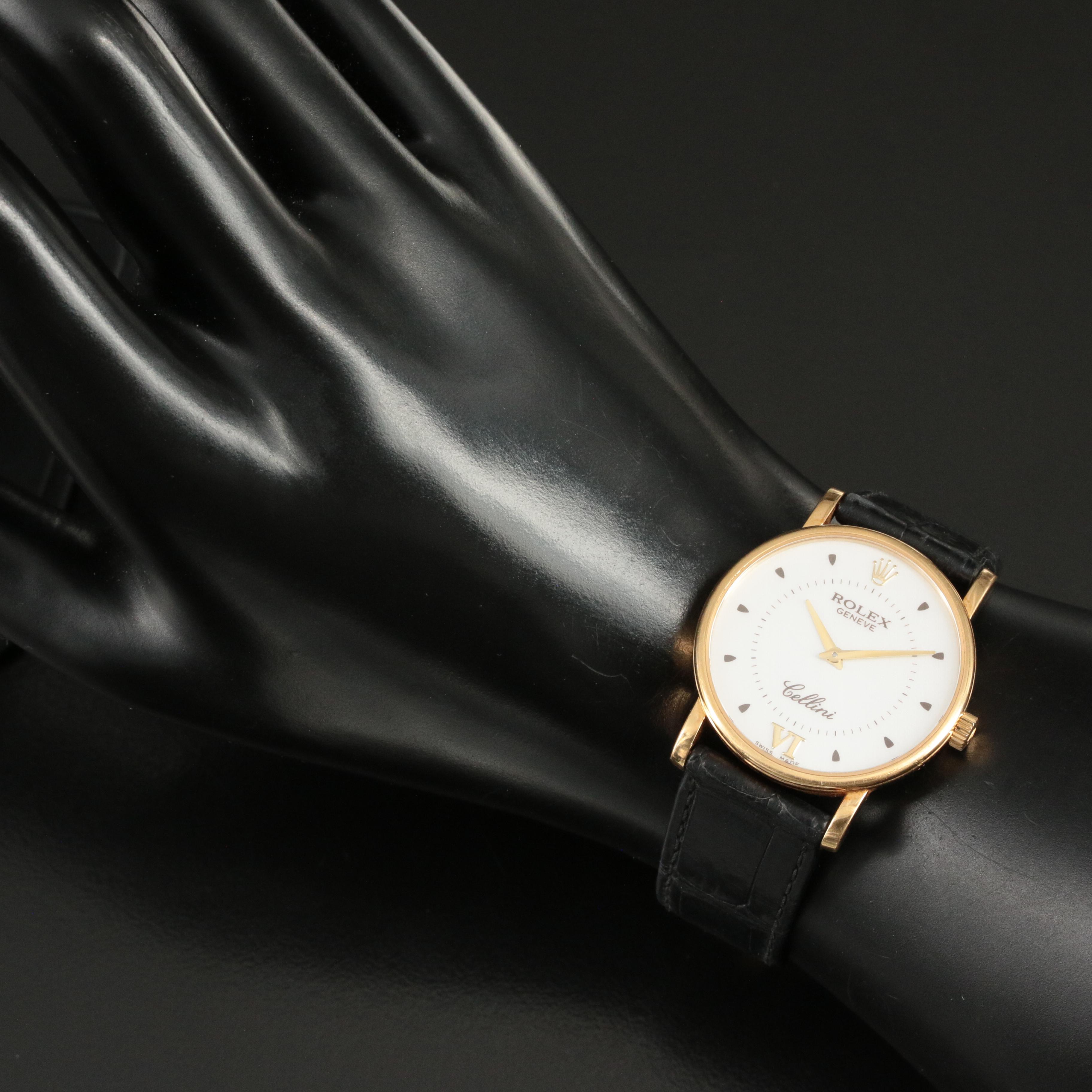 18K Rolex Cellini Watch