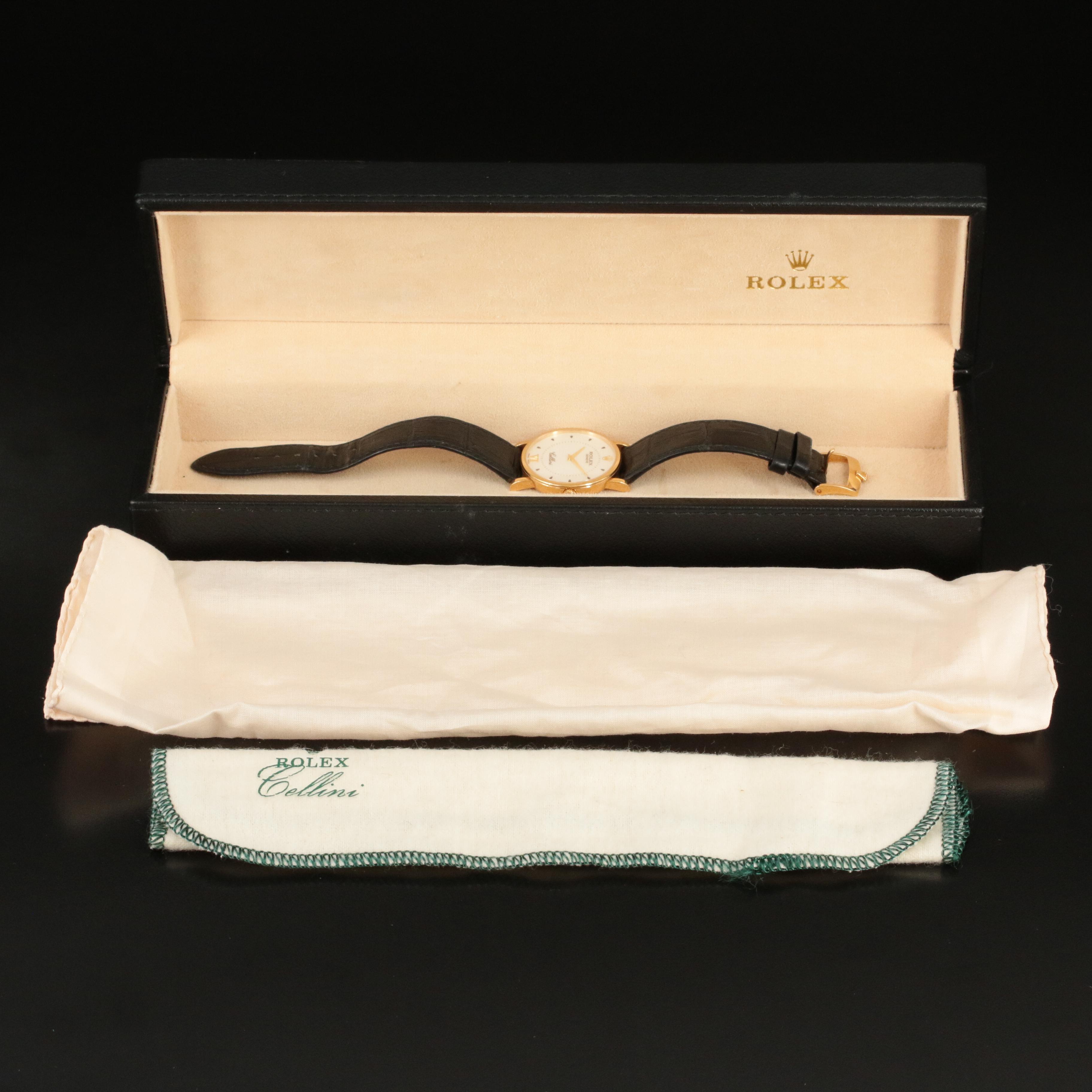 18K Rolex Cellini Watch