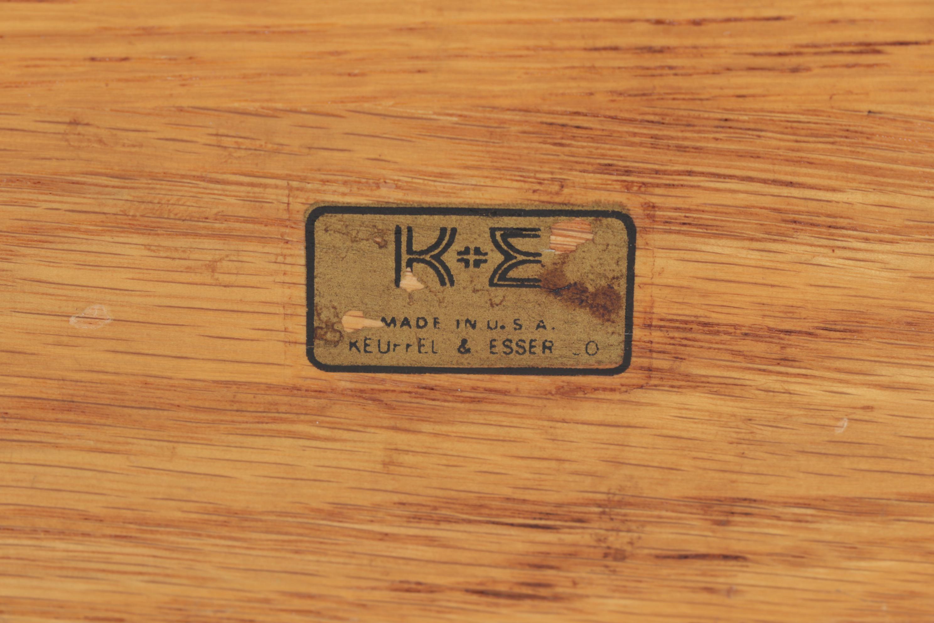 Keuffel and Esser Leroy II Draftsman Lettering and Arc Stencil Set