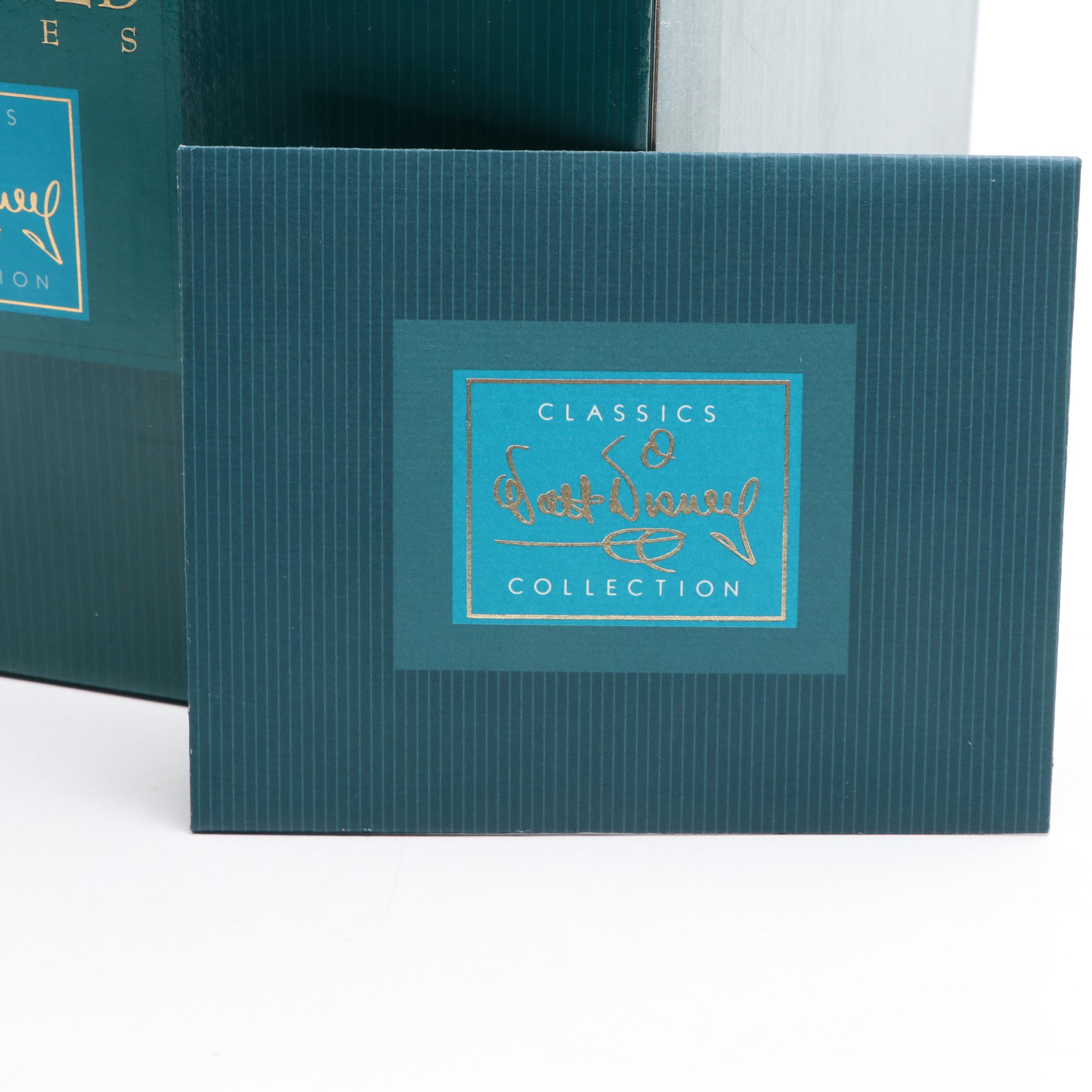 Walt Disney Classic Collection "Nestled In The Snow" Resin Figurine and Ornament