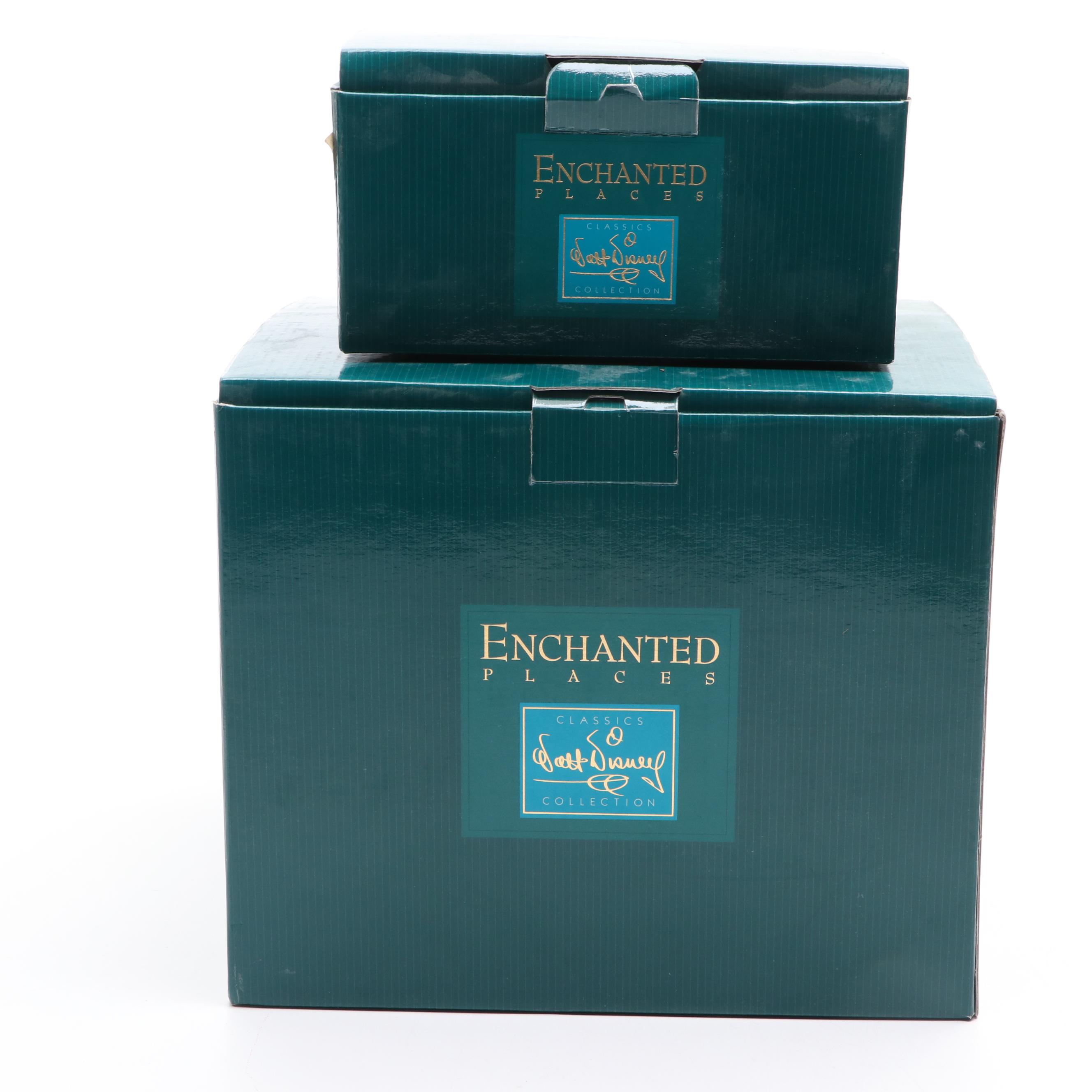 Walt Disney Classic Collection "Nestled In The Snow" Resin Figurine and Ornament