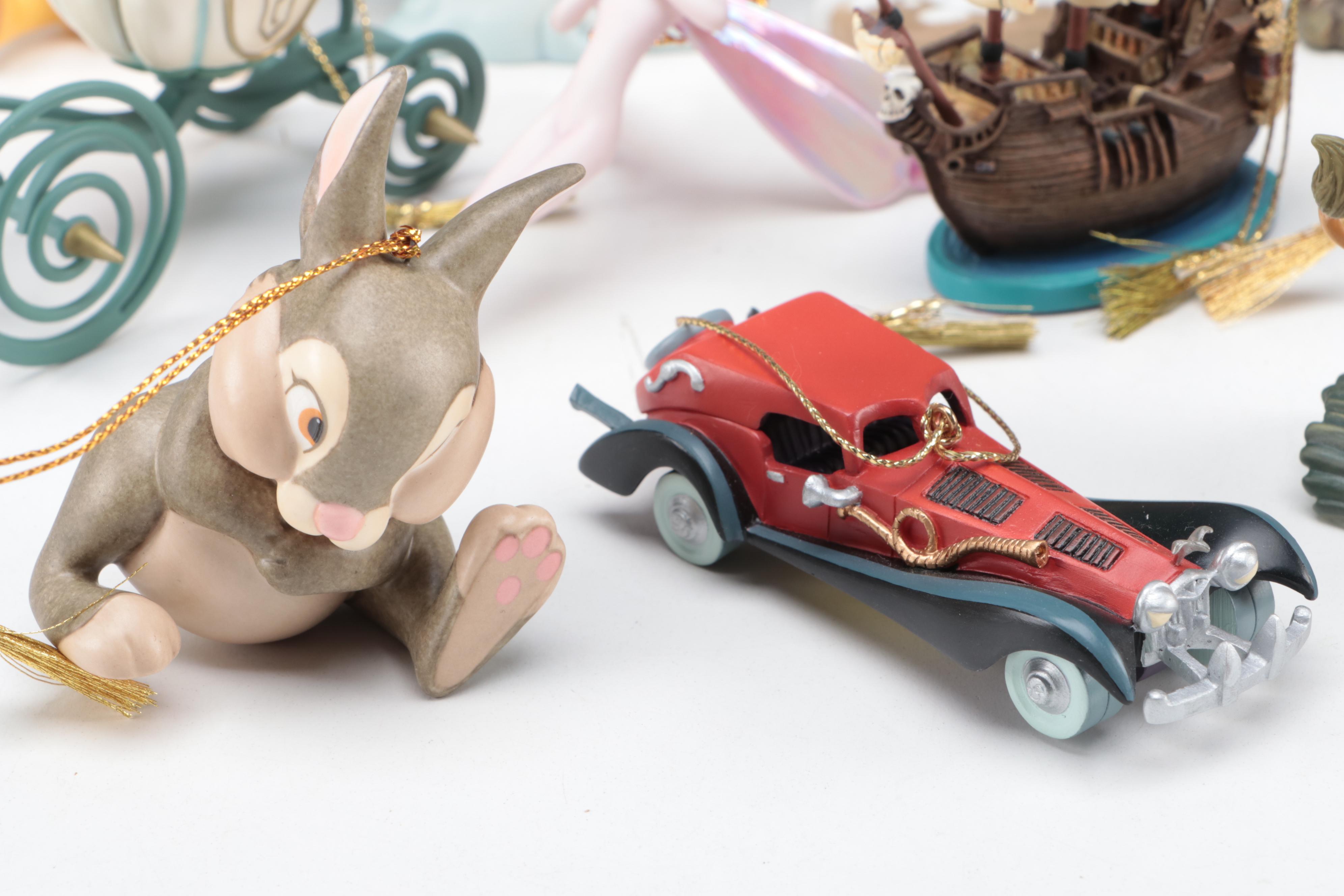 Walt Disney Classics Collection Ceramic and Resin Ornaments