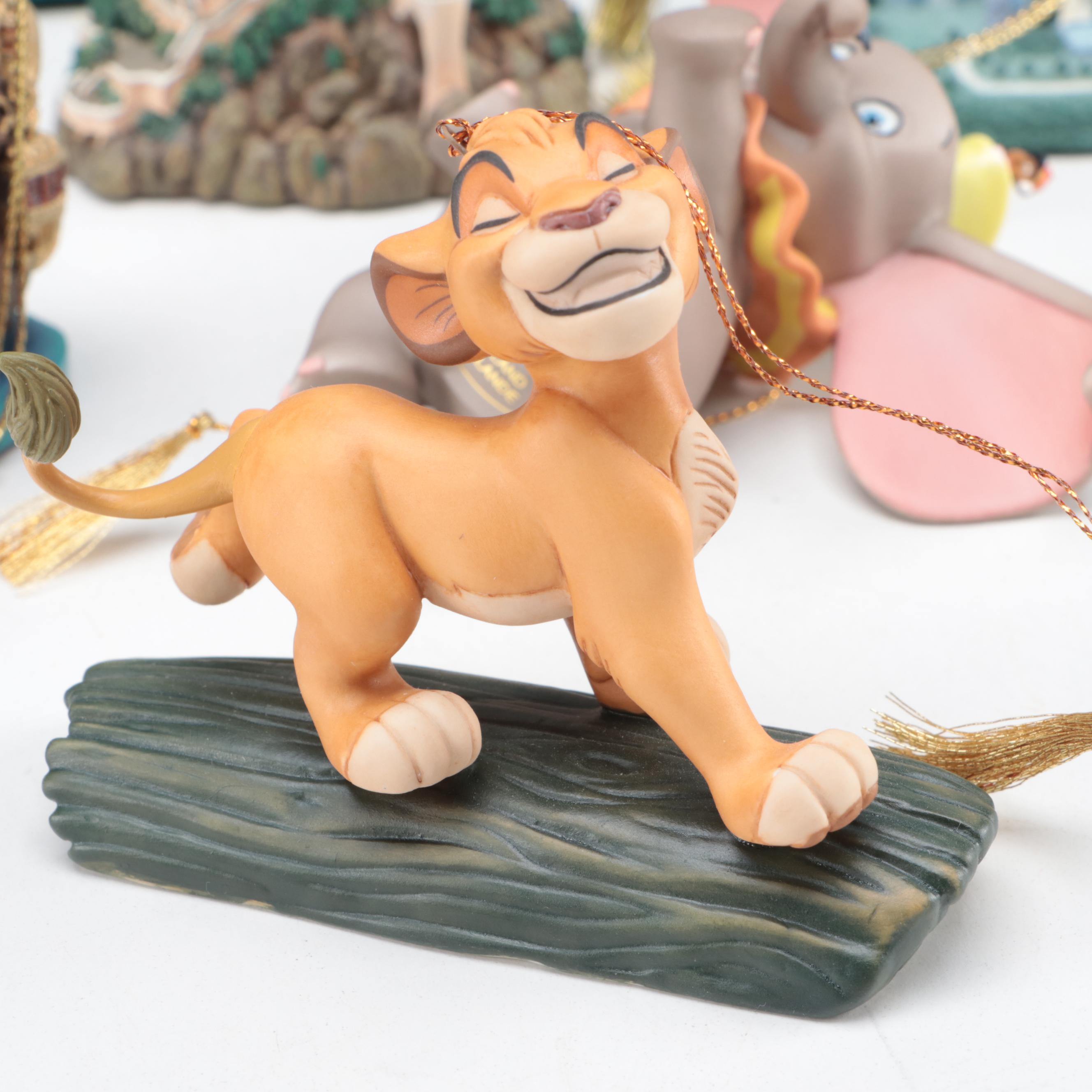Walt Disney Classics Collection Ceramic and Resin Ornaments