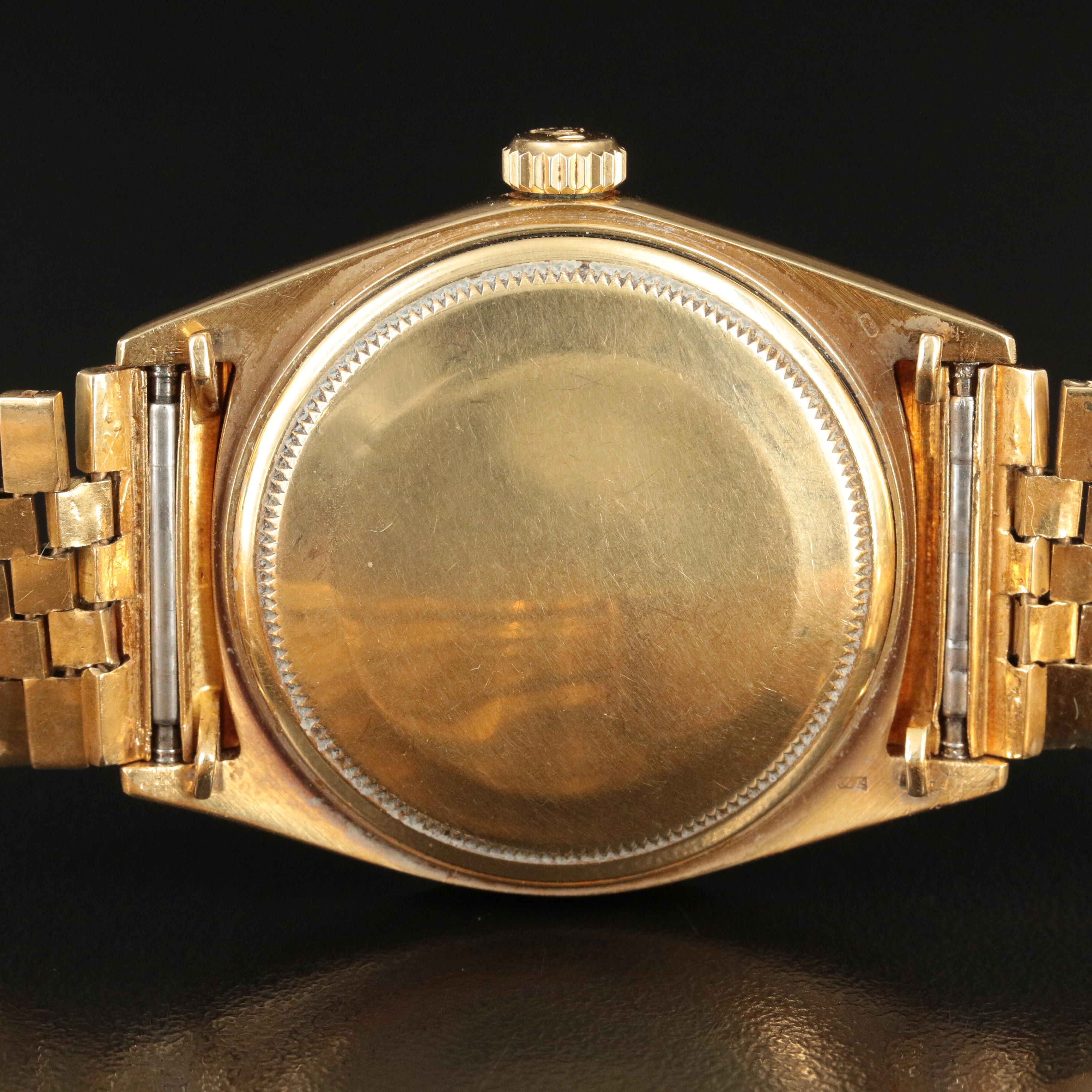 1960 Rolex 18K Oyster Perpetual Datejust Watch