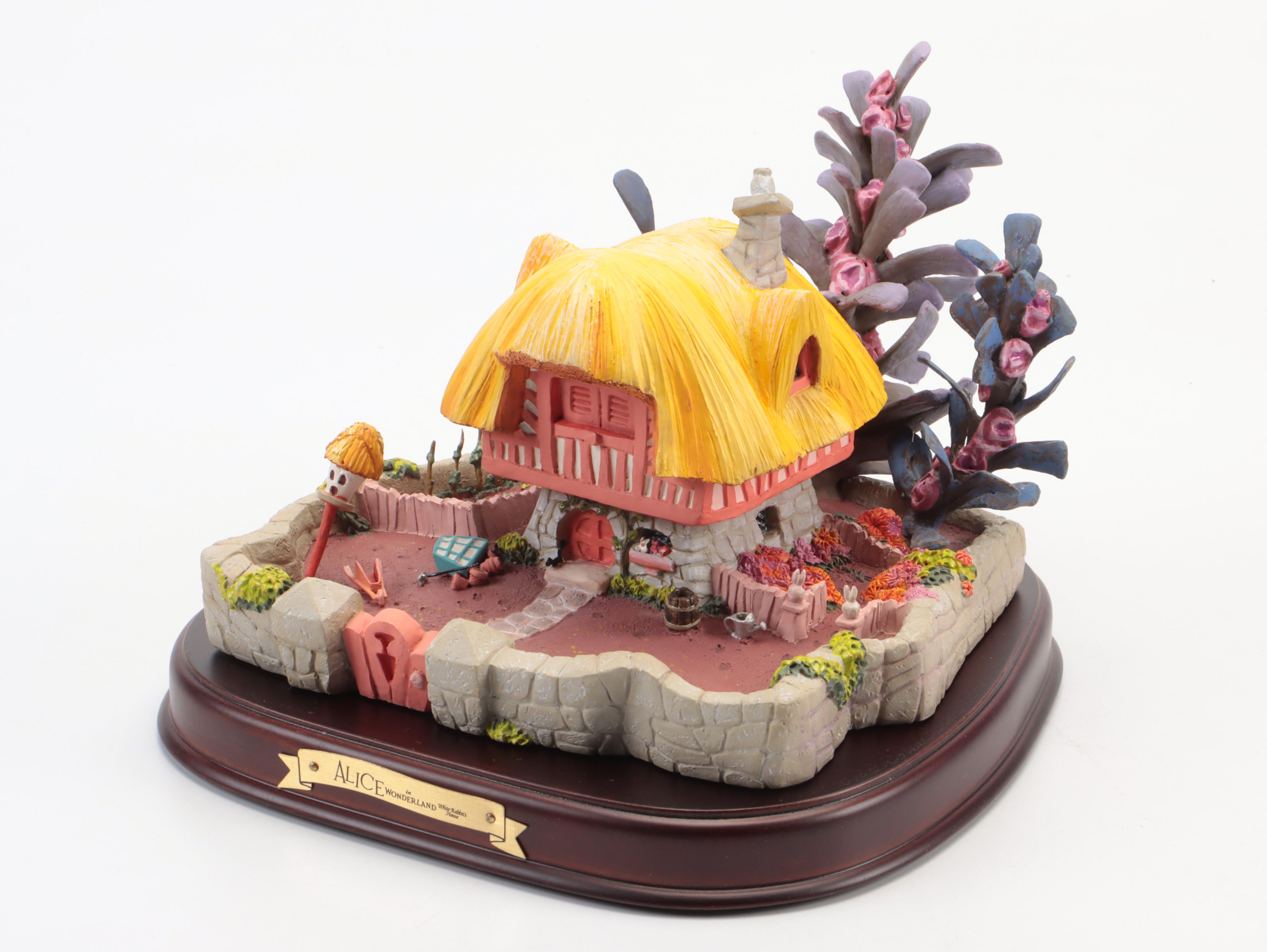Walt Disney Enchanted Places "Alice in Wonderland" and More Figurines