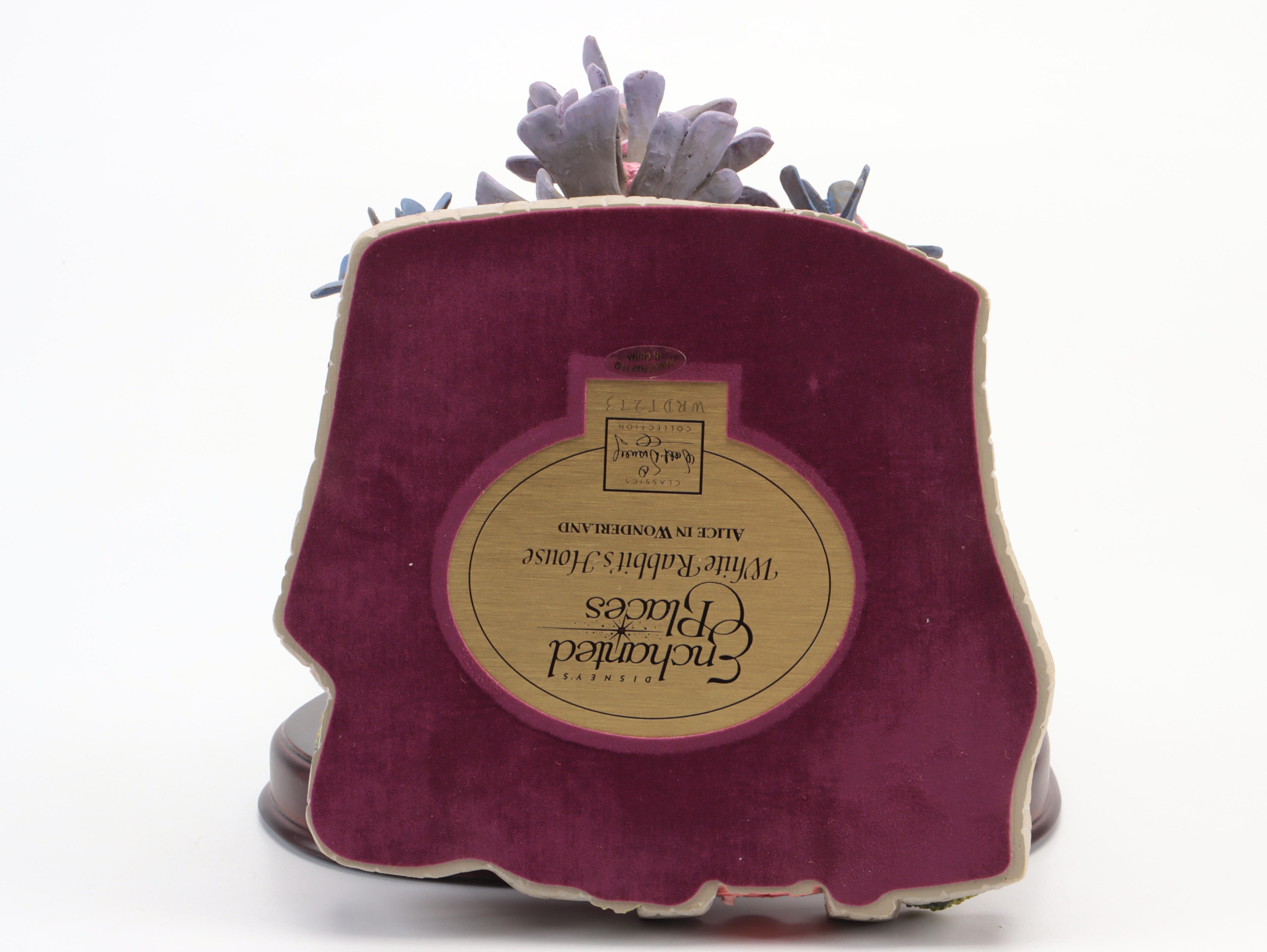 Walt Disney Enchanted Places "Alice in Wonderland" and More Figurines