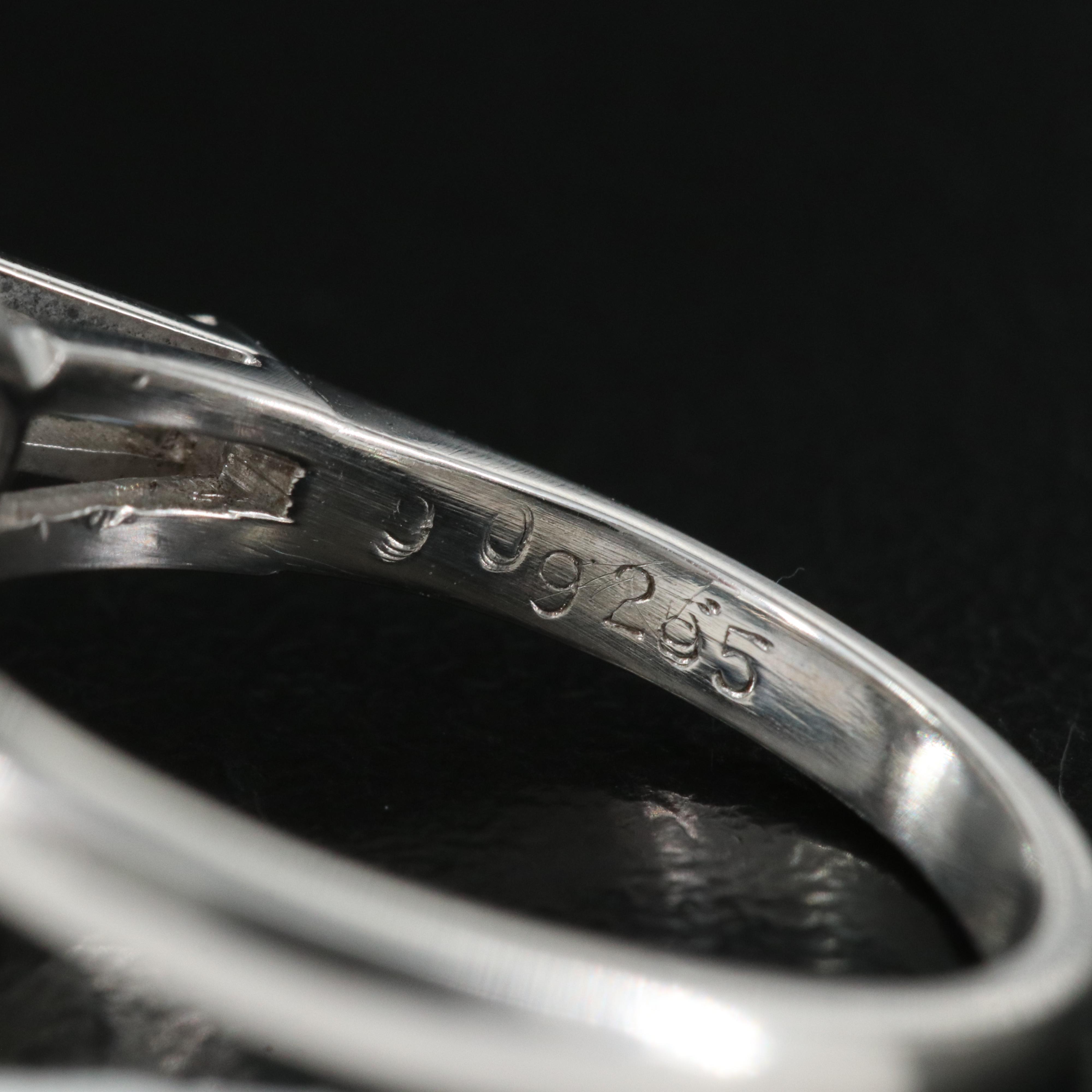 Platinum 3.43 CTW Diamond Ring with Fancy Pink Center