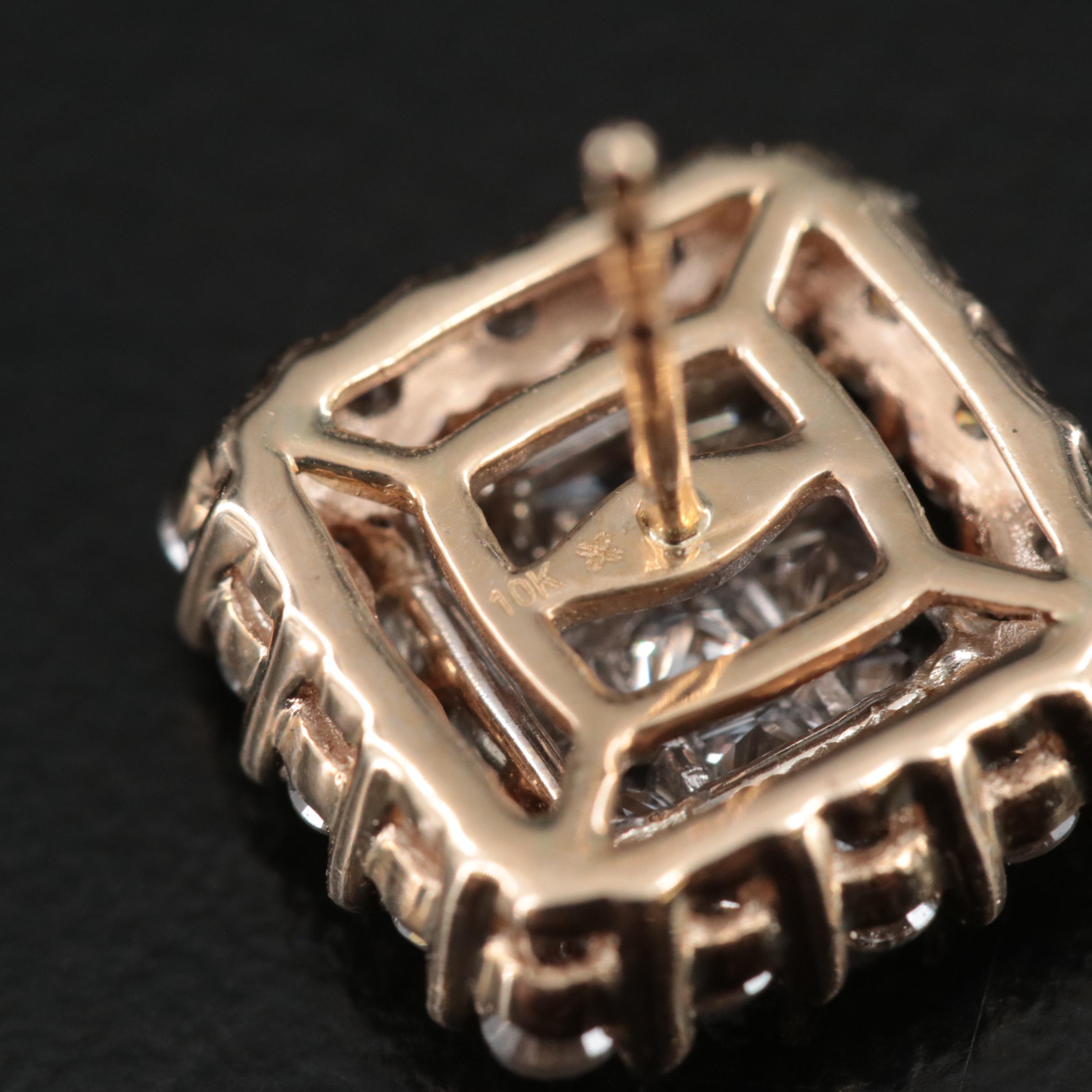 10K 2.03 CTW Diamond Earrings