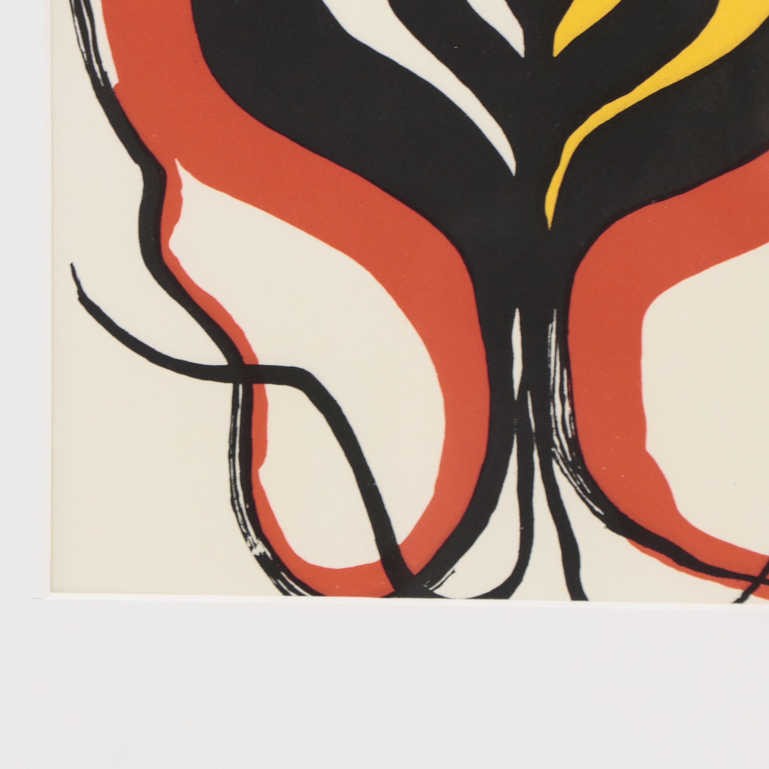 Alexander Calder Color Lithograph from Derrière le Miroir, 1966