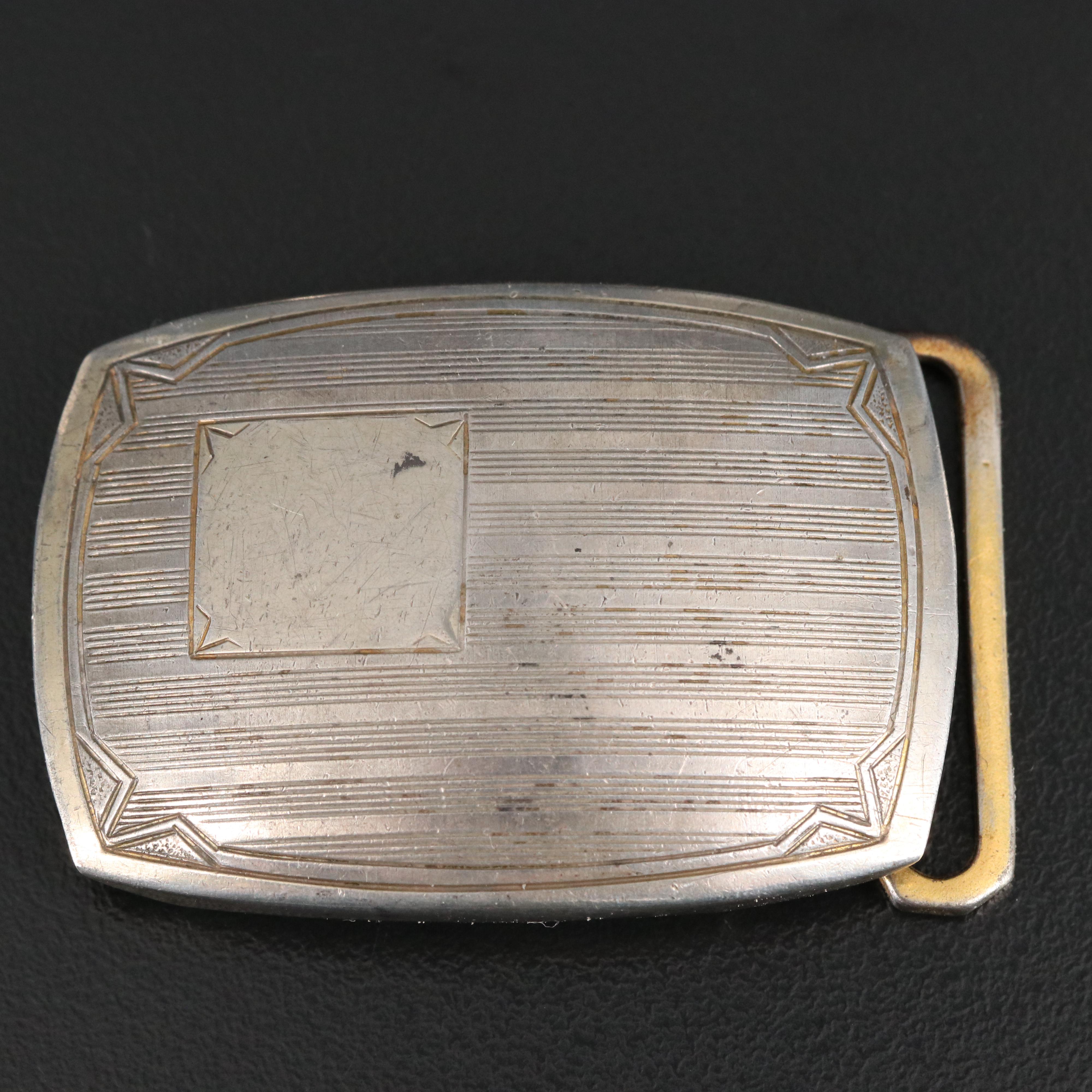 Sterling Belt Buckles