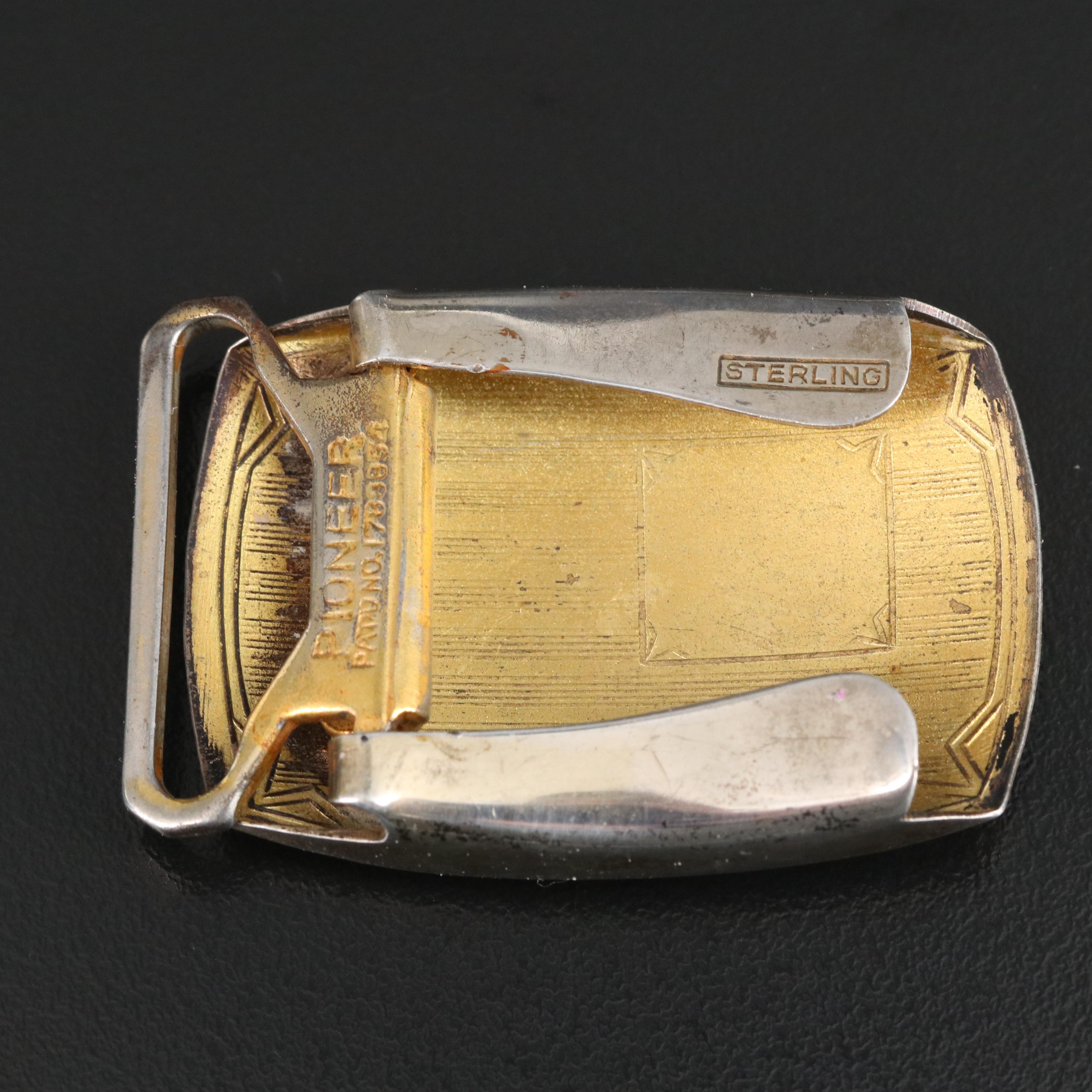 Sterling Belt Buckles