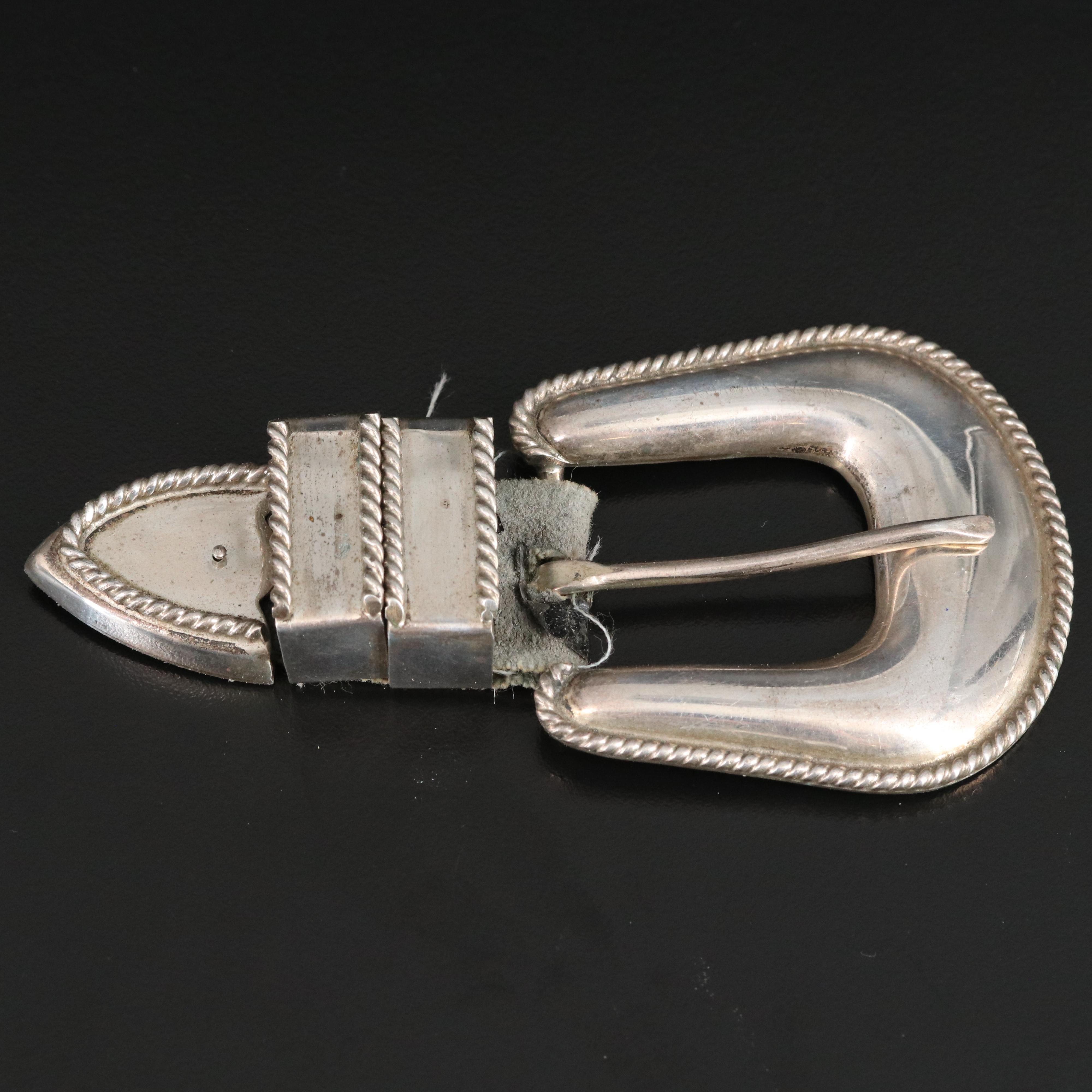 Sterling Belt Buckles