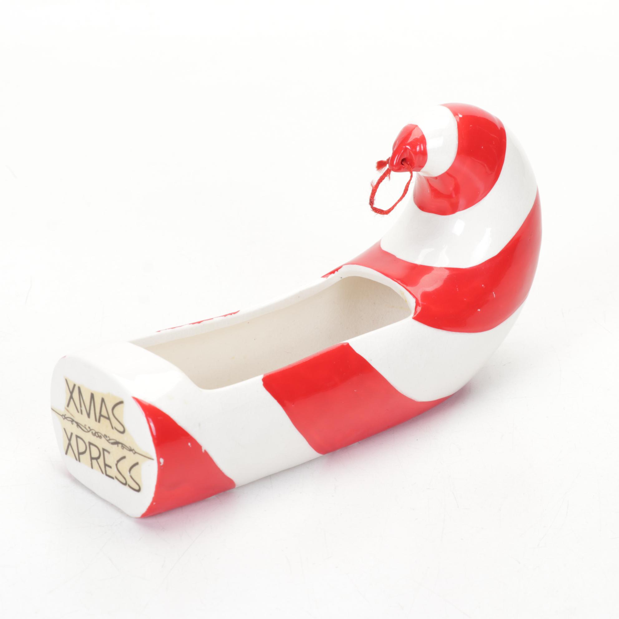 Holt-Howard Santa Punch Bowl Set, Salt and Pepper and Napco Cookie Jar