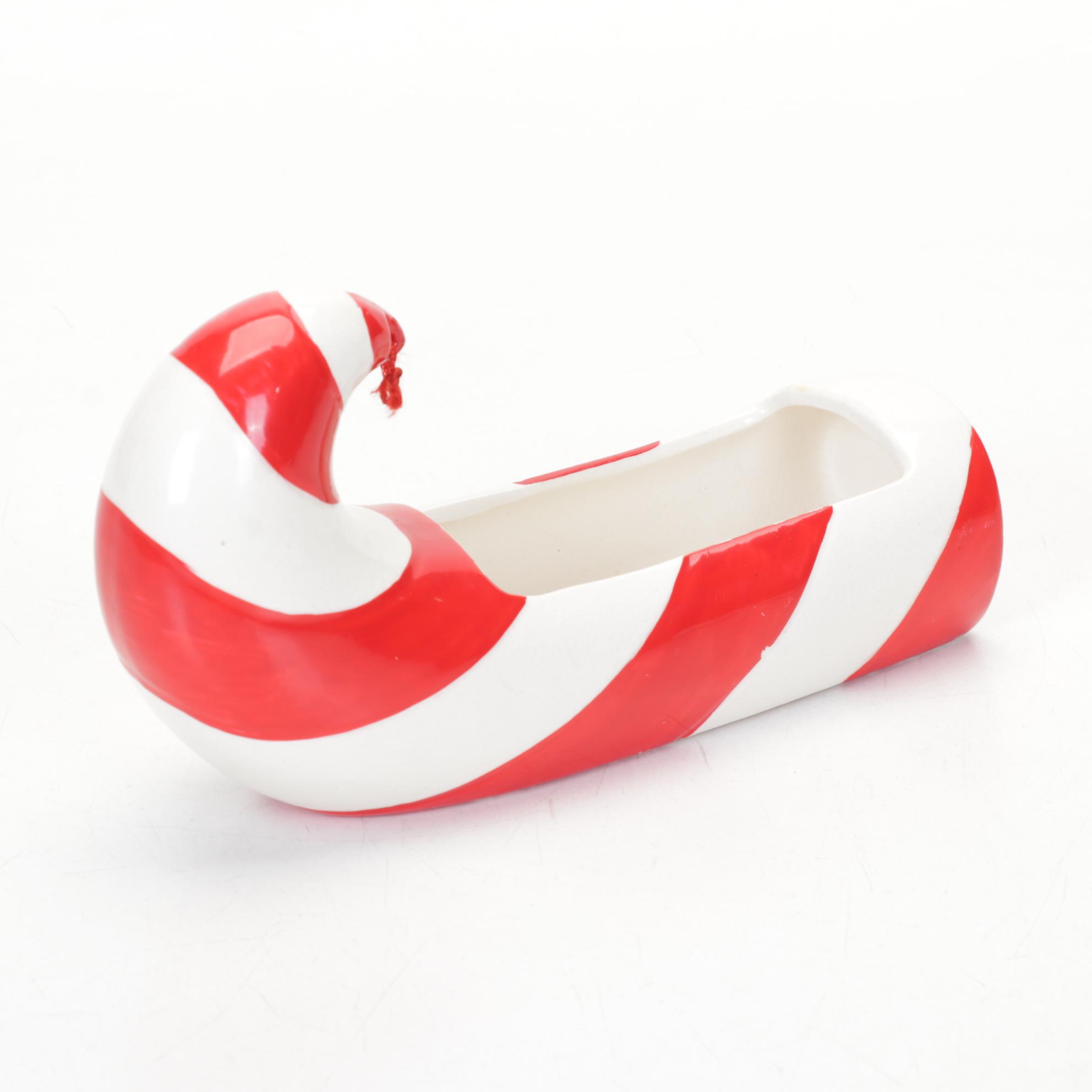 Holt-Howard Santa Punch Bowl Set, Salt and Pepper and Napco Cookie Jar