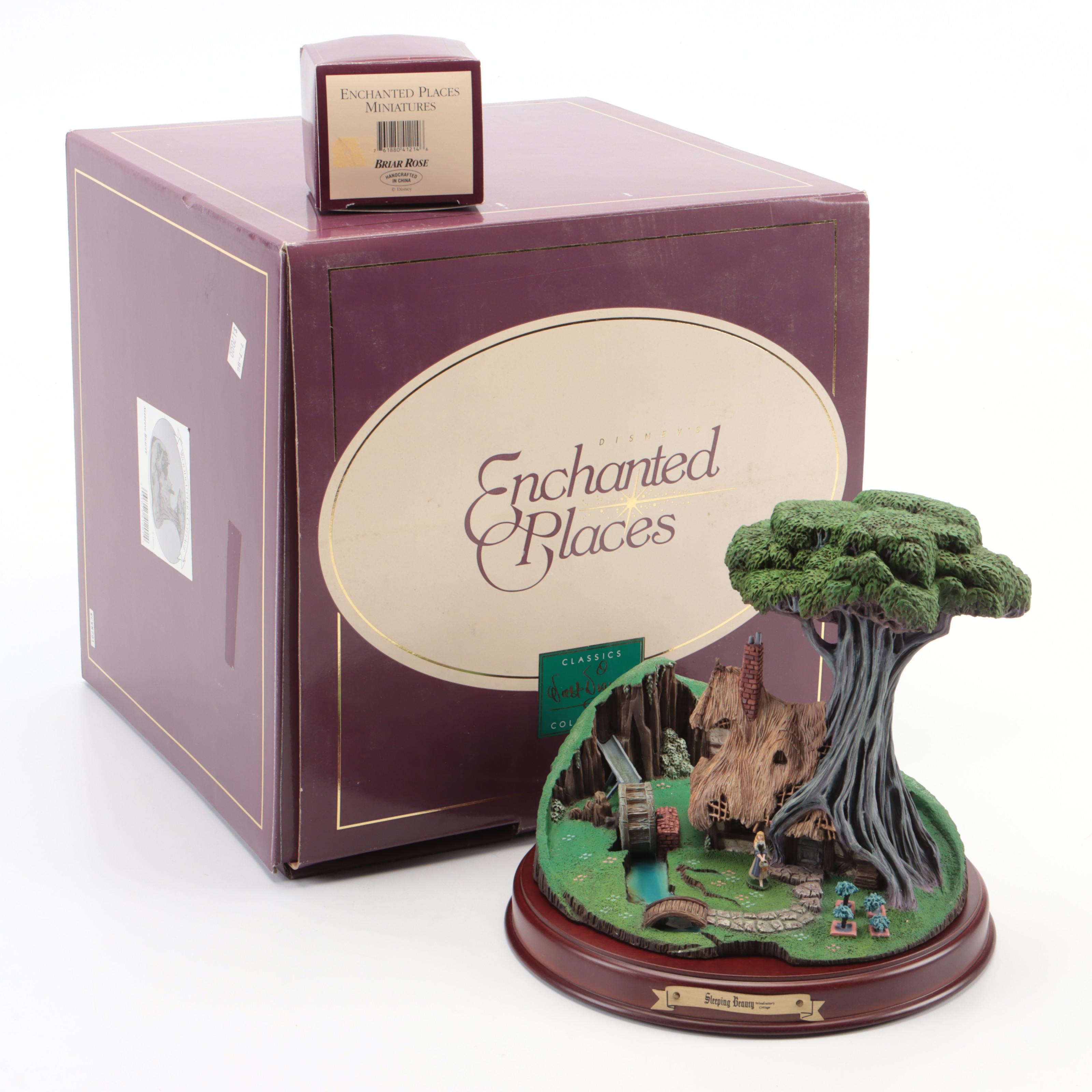 Walt Disney "Briar Rose" and Other Enchanted Places Figurines