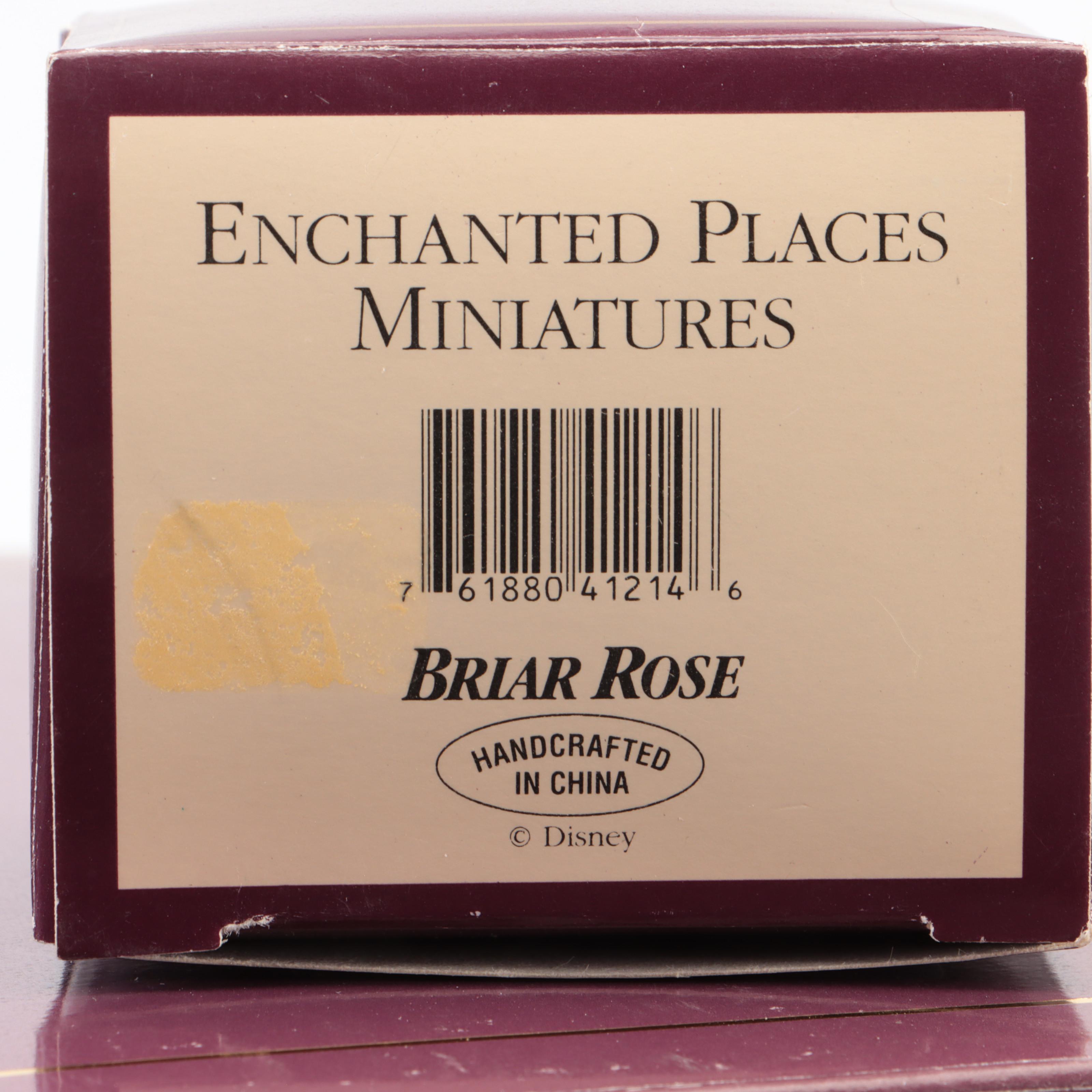 Walt Disney "Briar Rose" and Other Enchanted Places Figurines