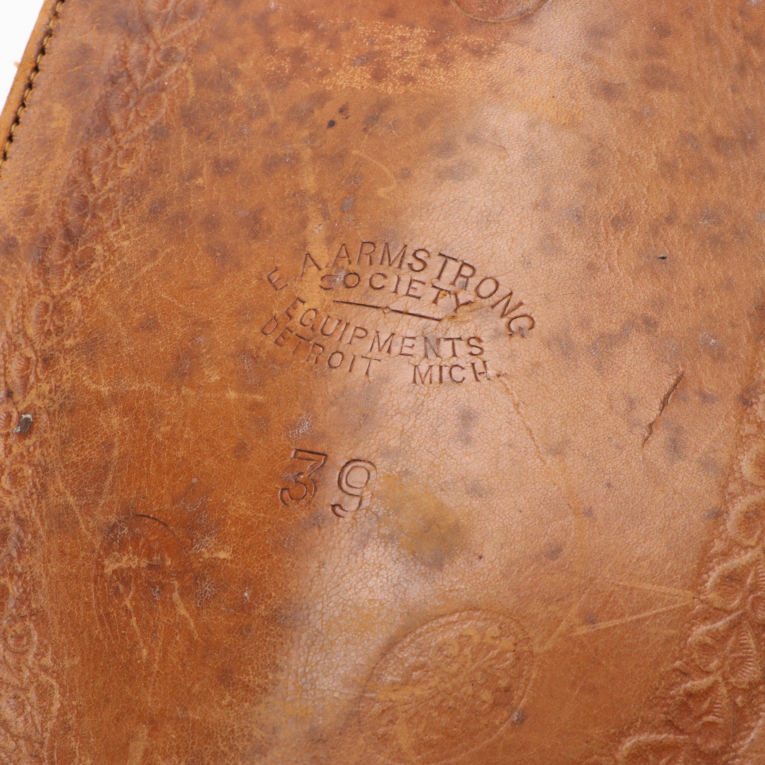 Masonic Ceremonial Sword With Scabbord and Leather Case